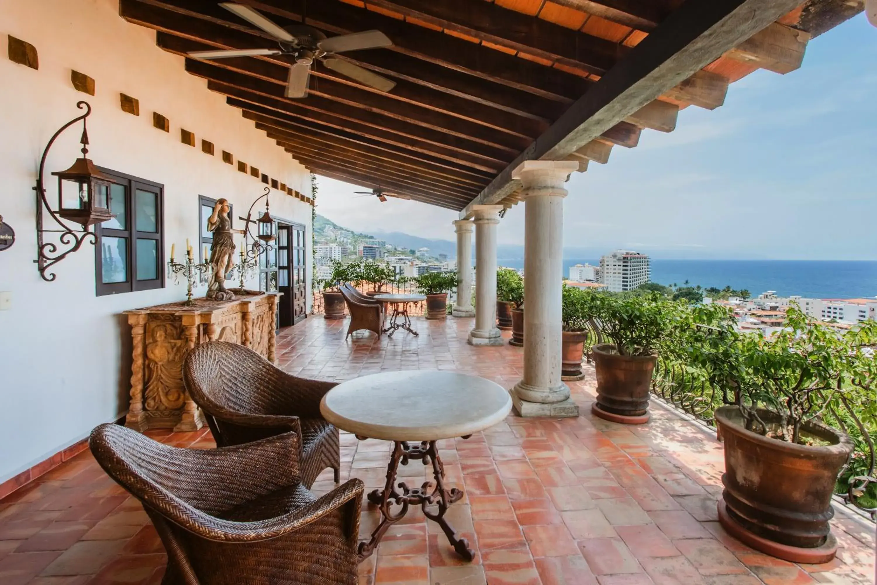 Patio in Hacienda San Angel