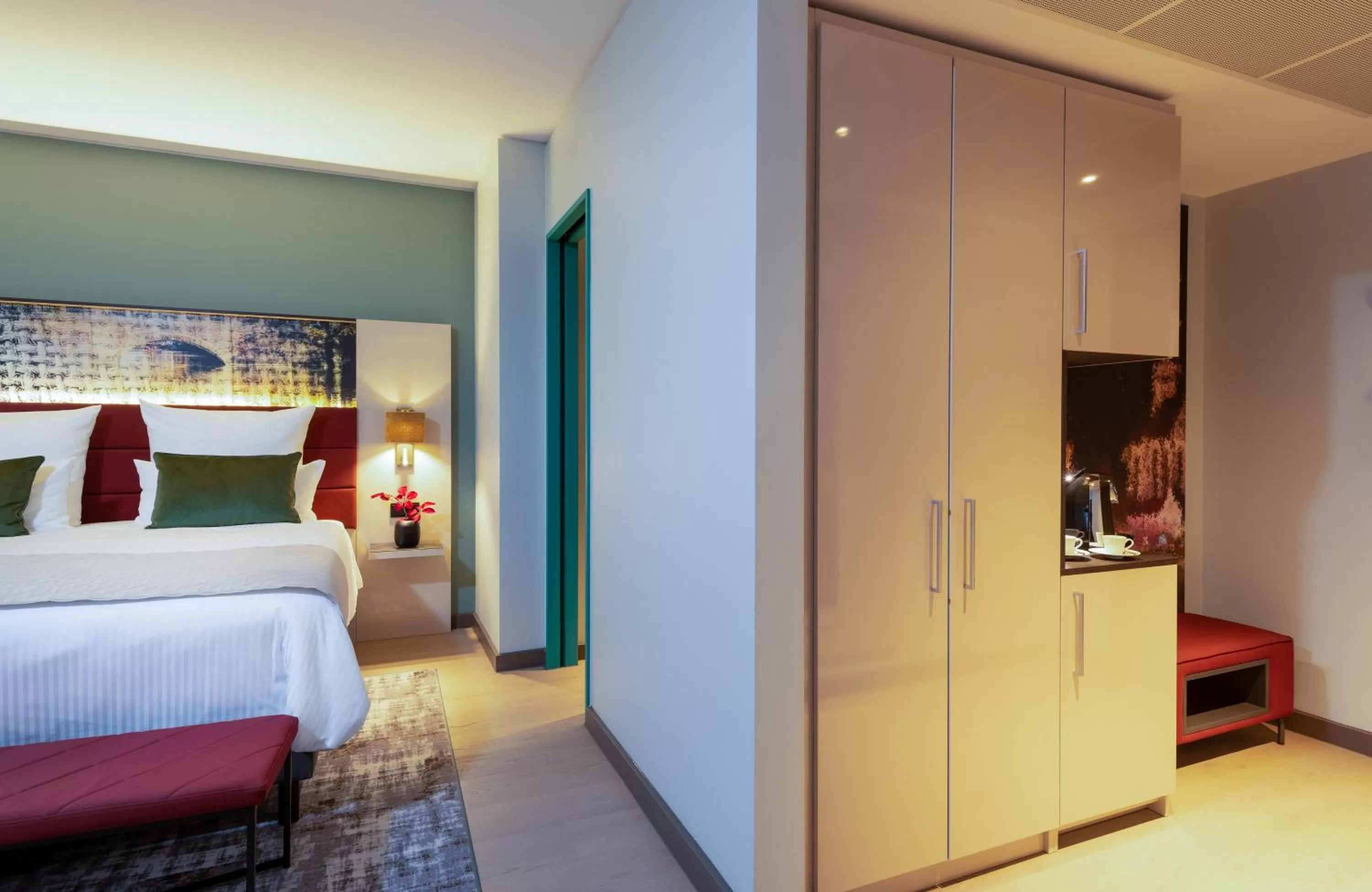 Photo of the whole room, Bed in Leonardo Hotel Augsburg