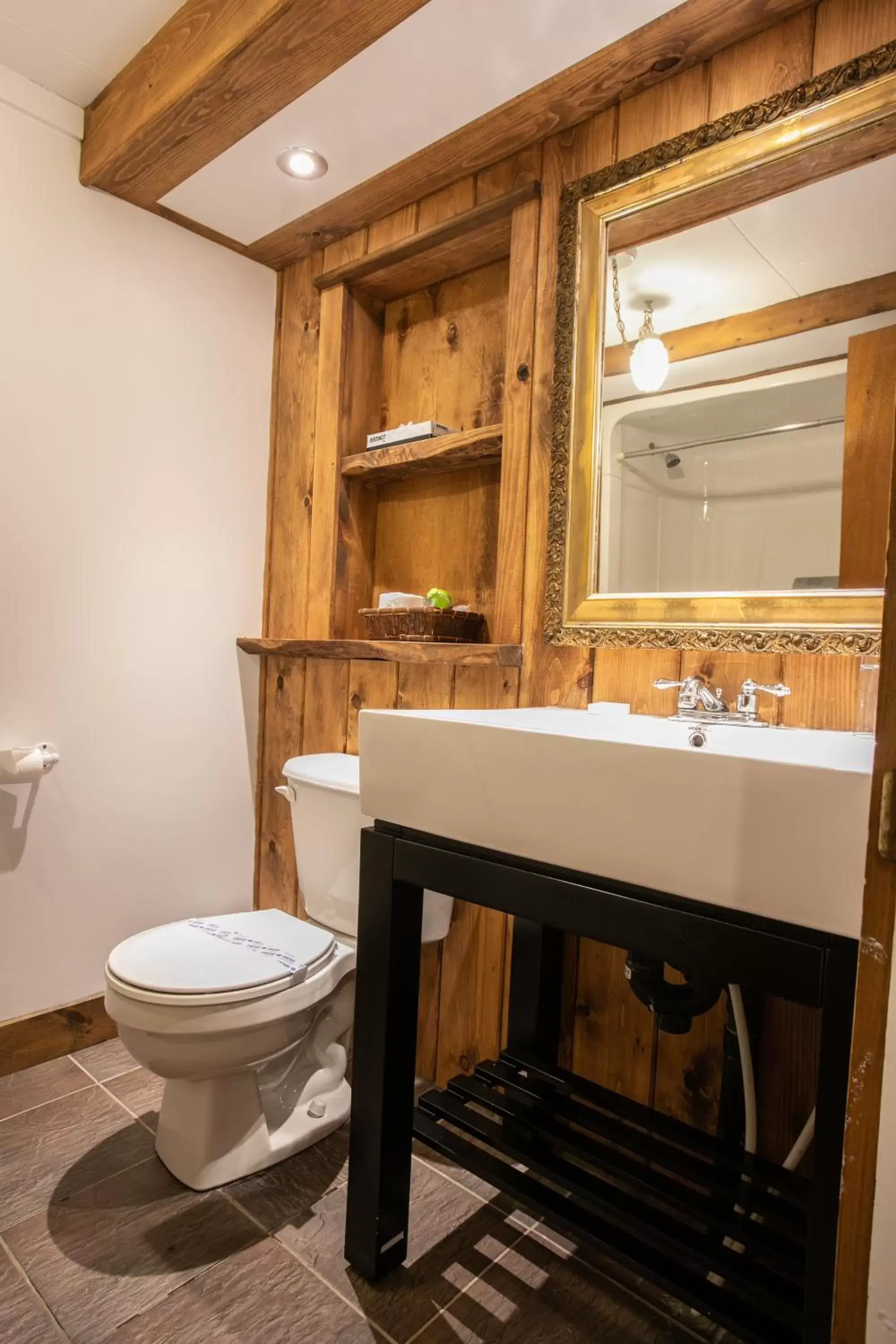 Bathroom in Auberge Seigneurie des Monts