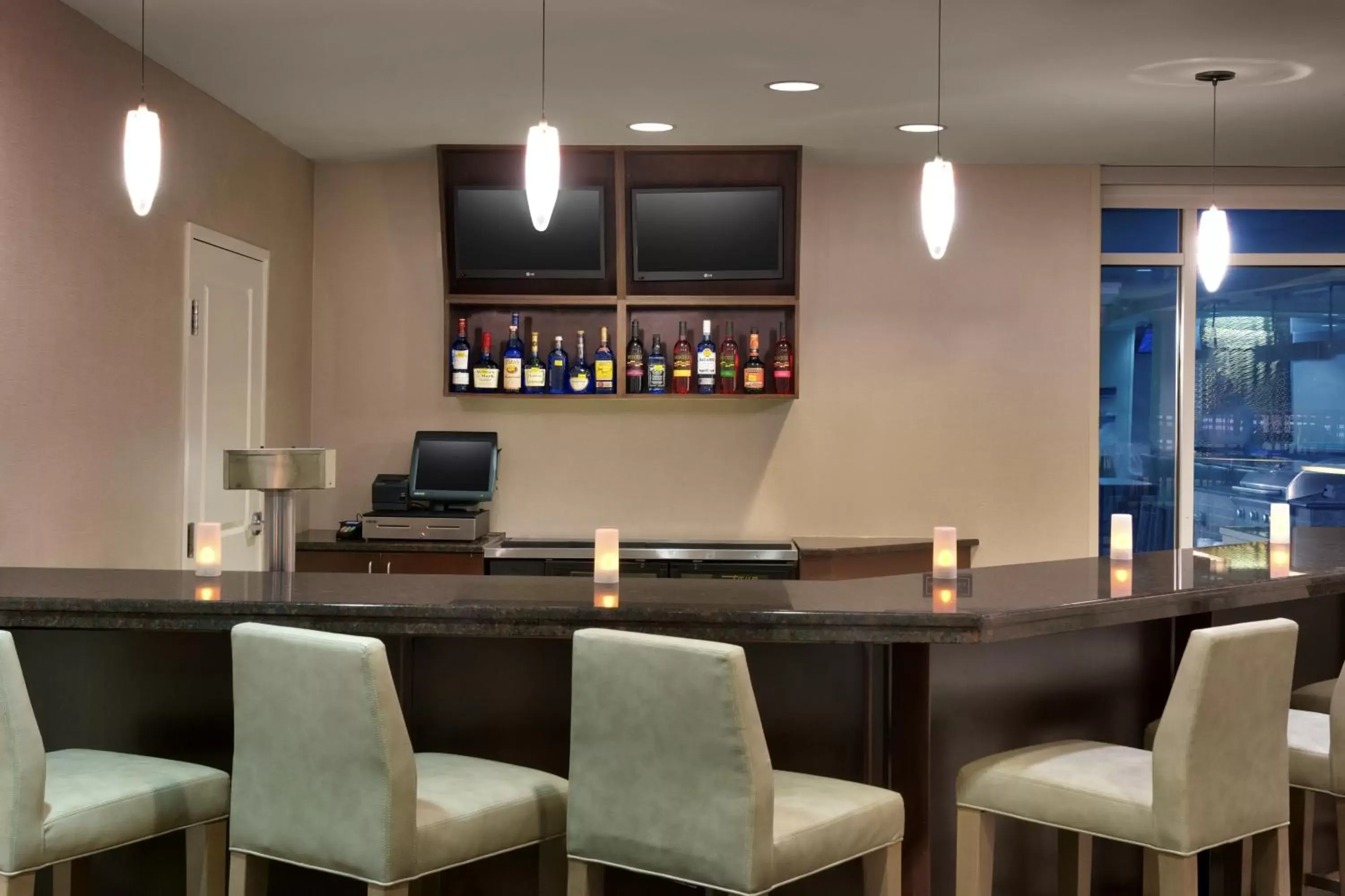 Lobby or reception, Lounge/Bar in Residence Inn by Marriott Greenville