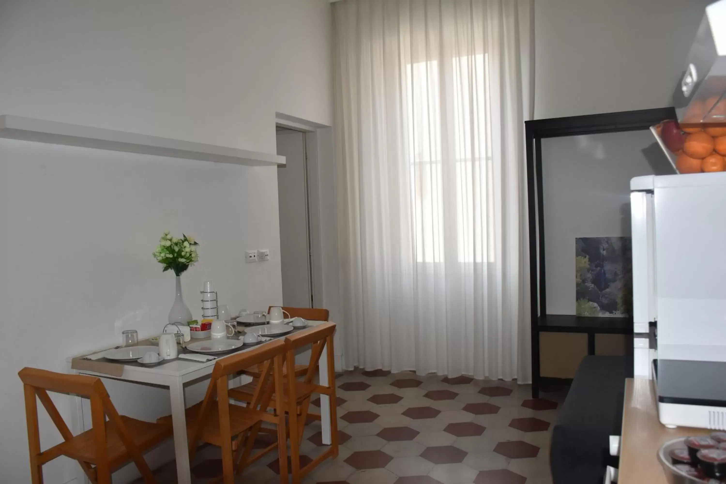 Living room, Dining Area in Rhegion B&B