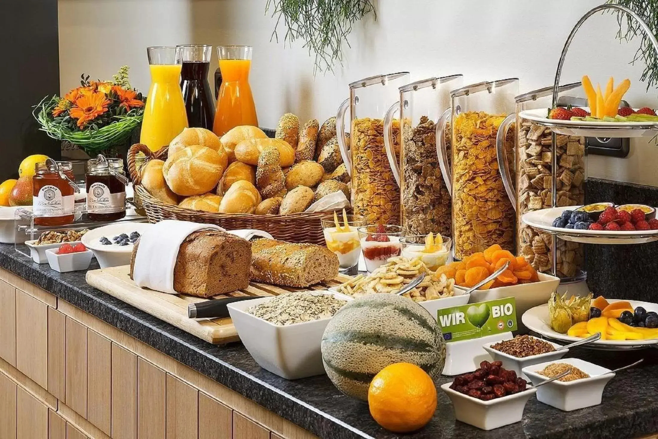 Buffet breakfast, Food in Grande Collection Hotel & Spa