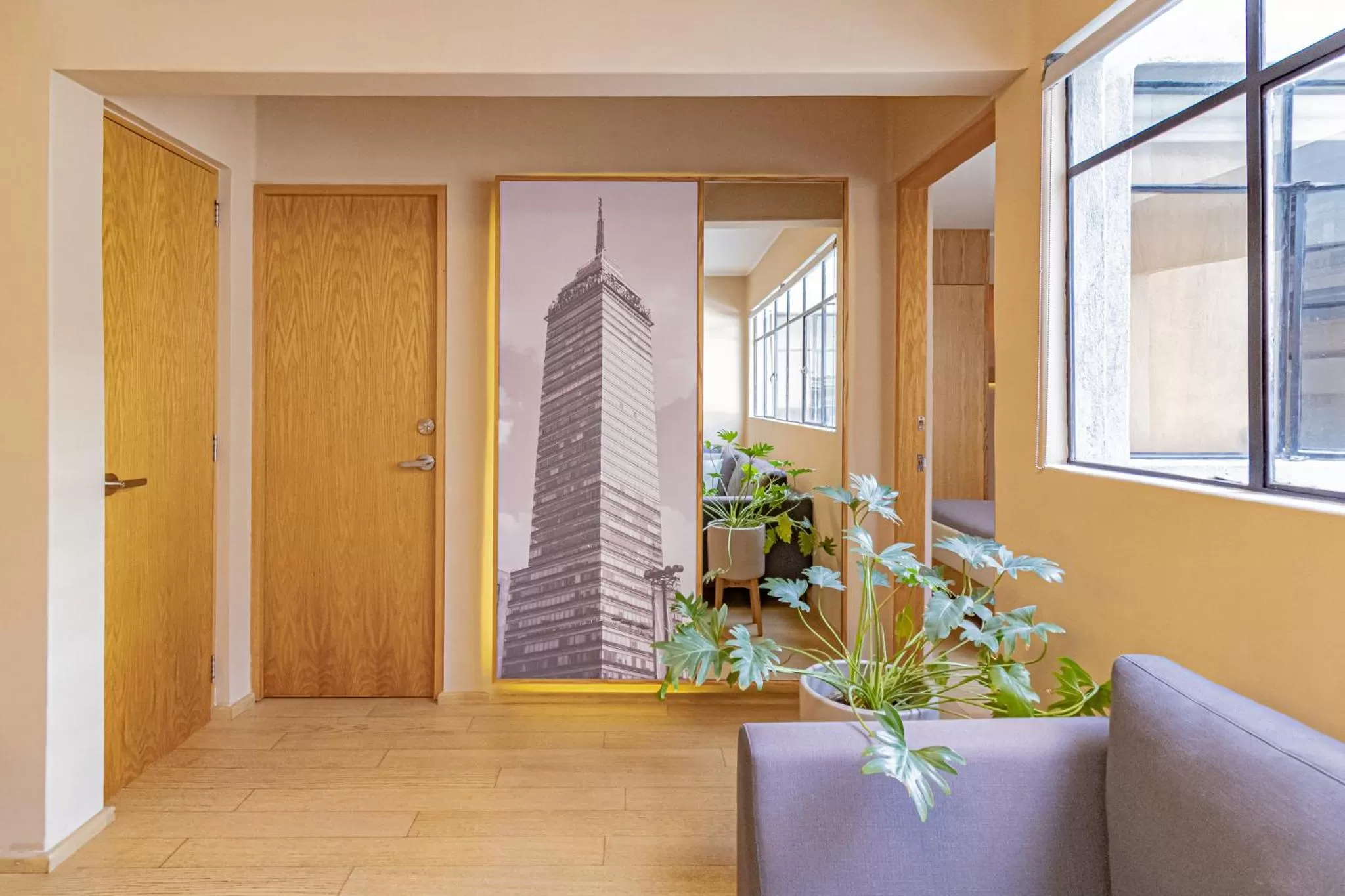 Living room in Mi Zona Lodging WTC