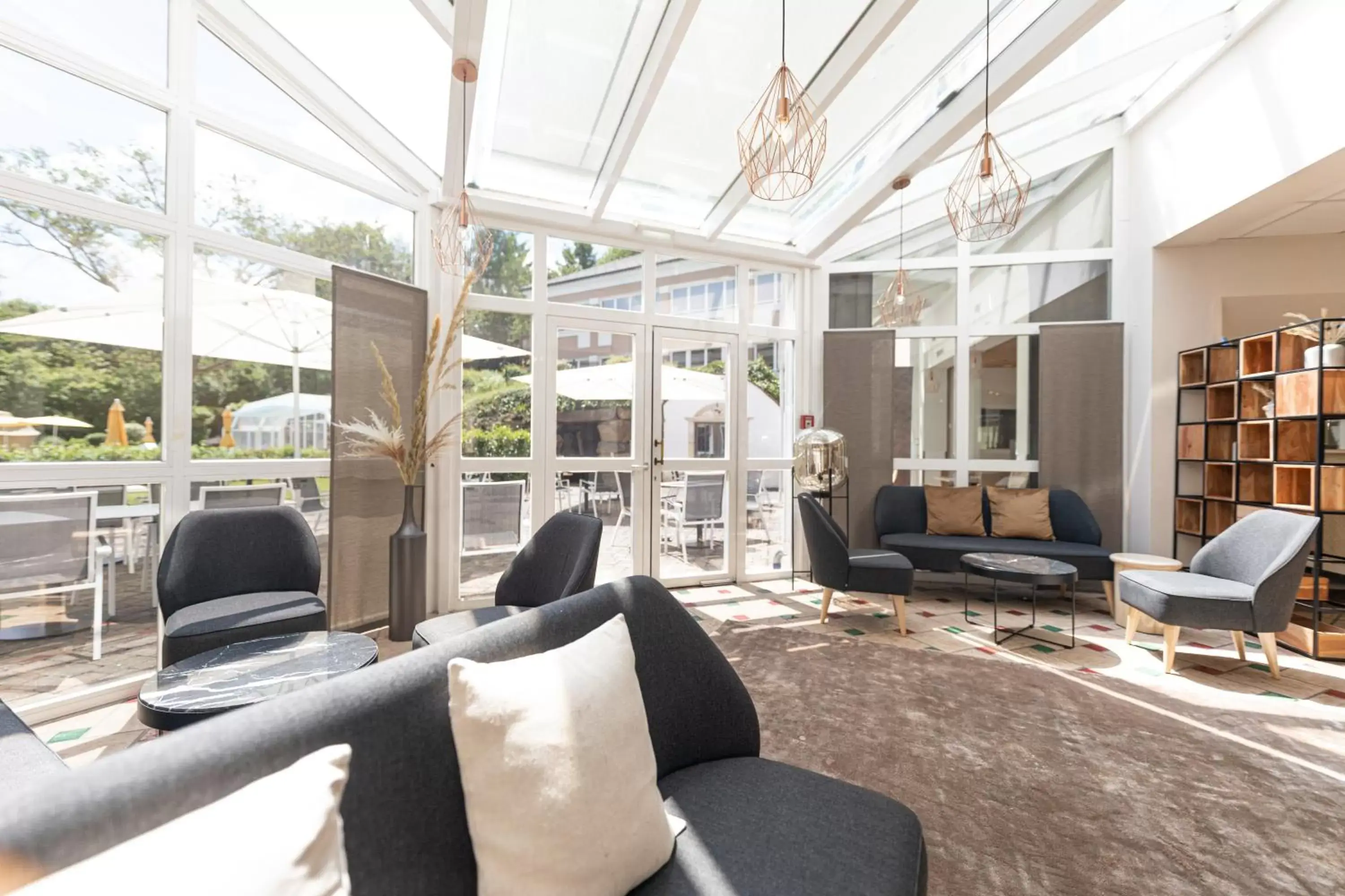 Lobby or reception, Seating Area in Hotel Schlafgut