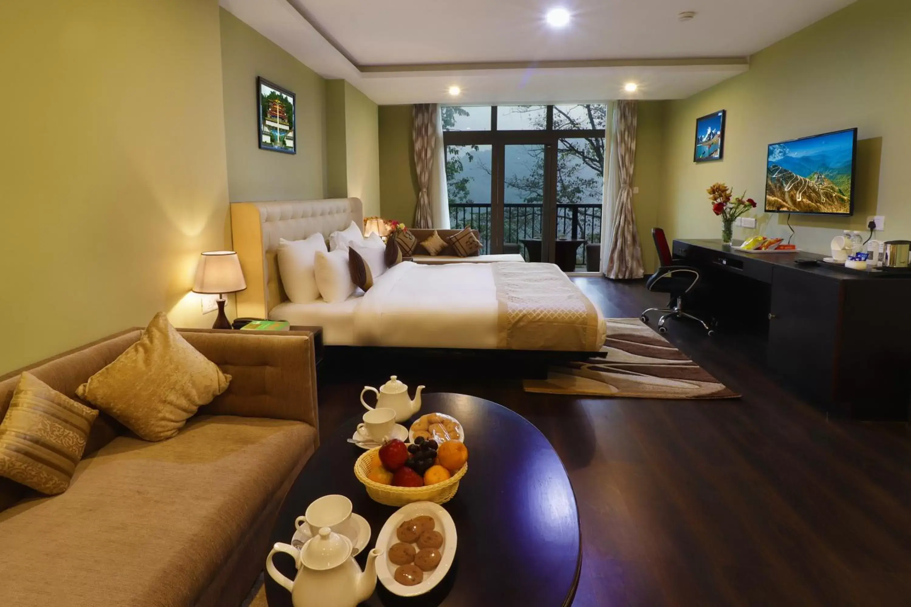 Photo of the whole room, Bed in Five Gangtok Photo of the whole room, Bed in Five Gangtok