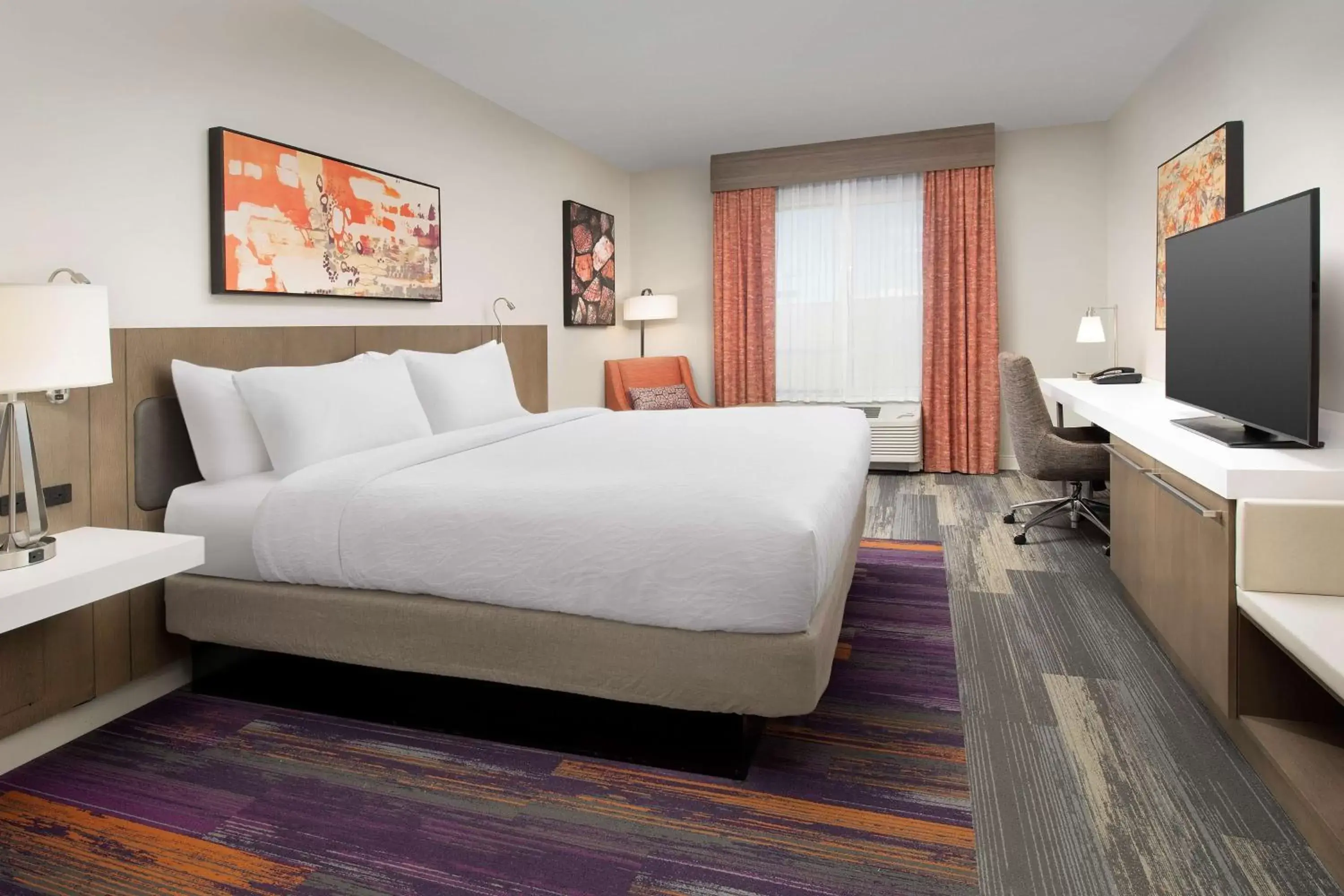 Bedroom, Bed in Hilton Garden Inn Columbia Airport, SC