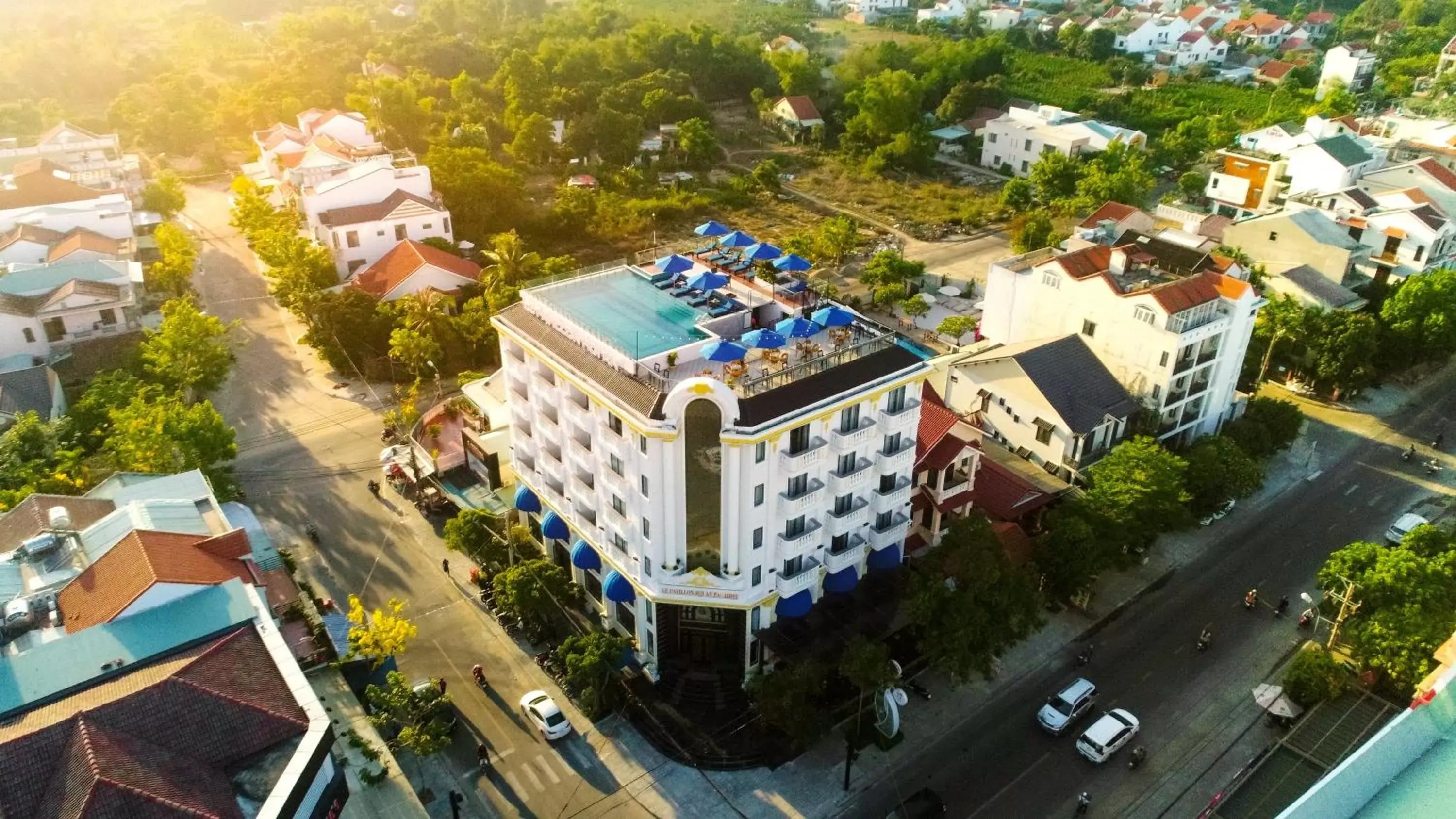 Property building, Bird's-eye View in Le Pavillon Hoi An Paradise Hotel & Spa