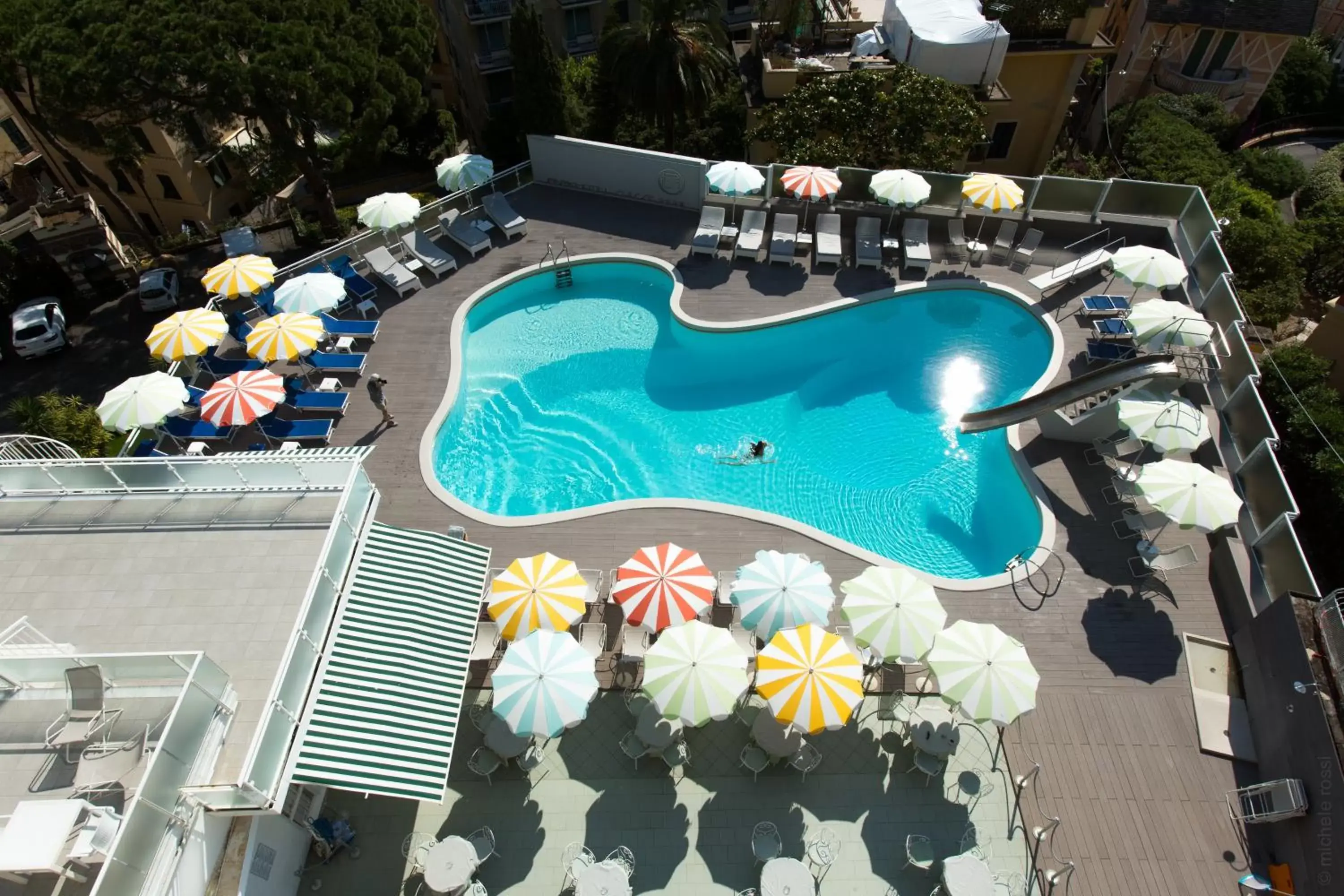 Pool View in B&B Hotels Park Hotel Suisse Santa Margherita Ligure