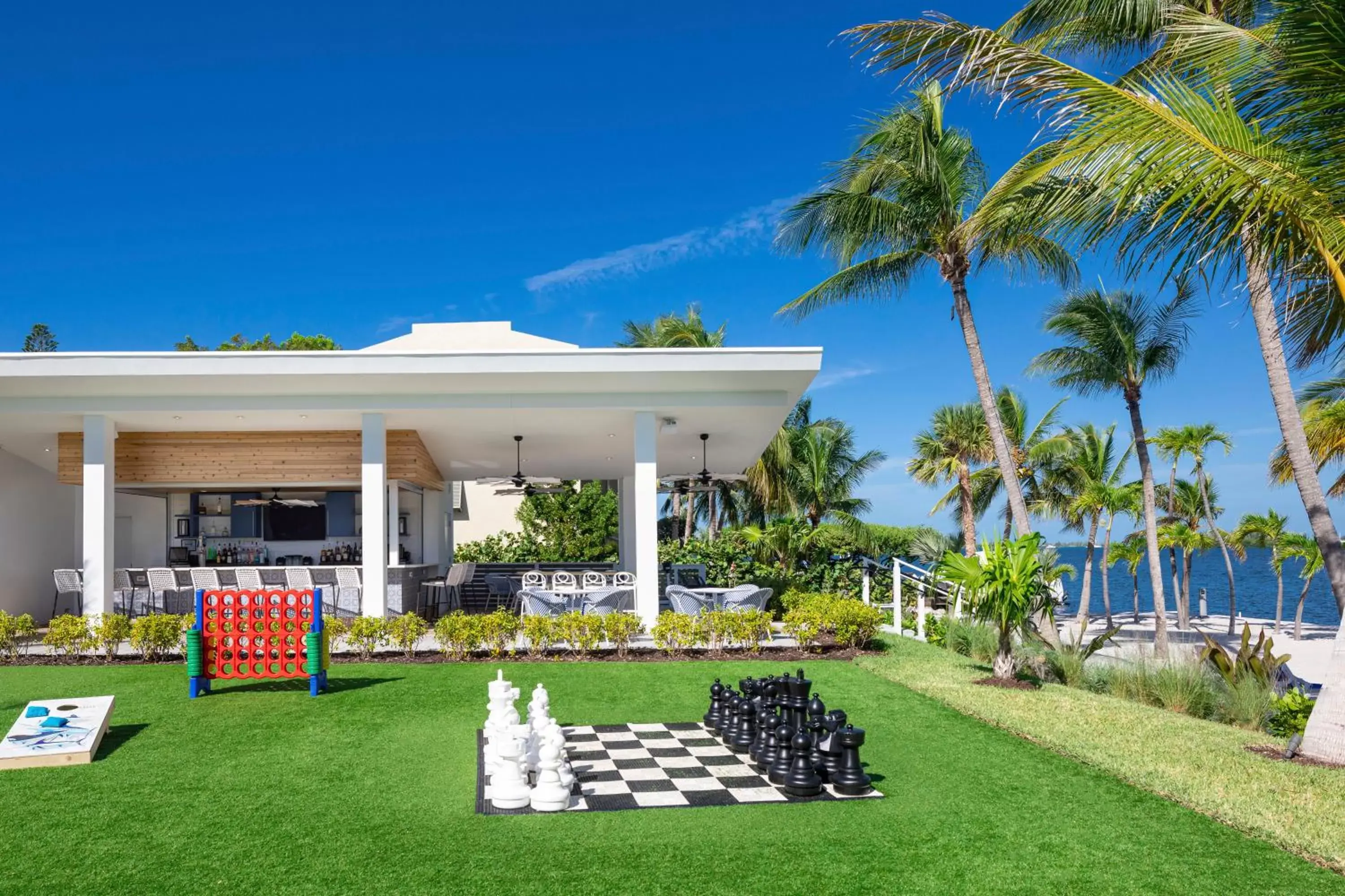 Game Room, Property Building in The Capitana Key West