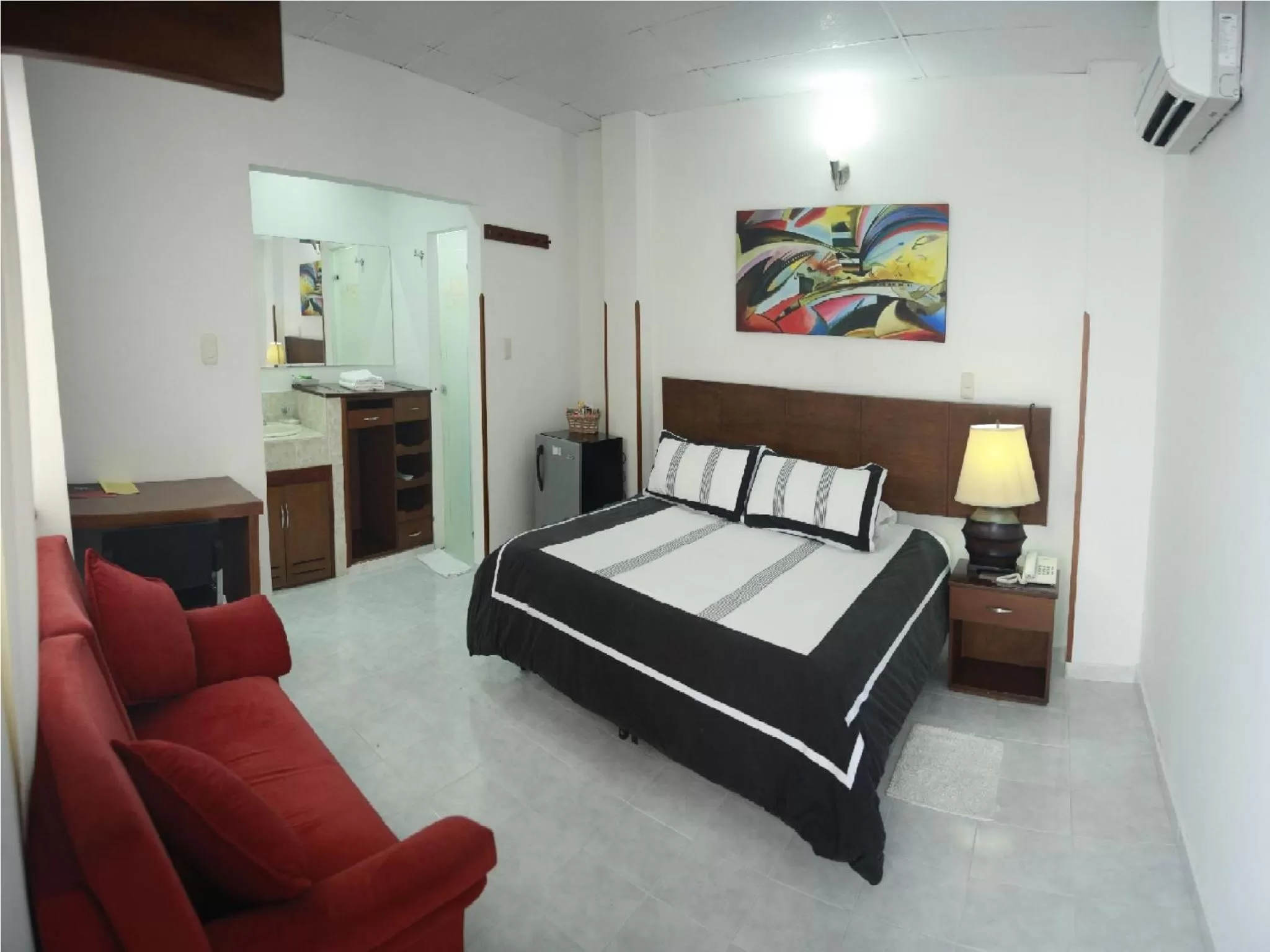 Photo of the whole room, Bed in Hotel Barrancabermeja Plaza