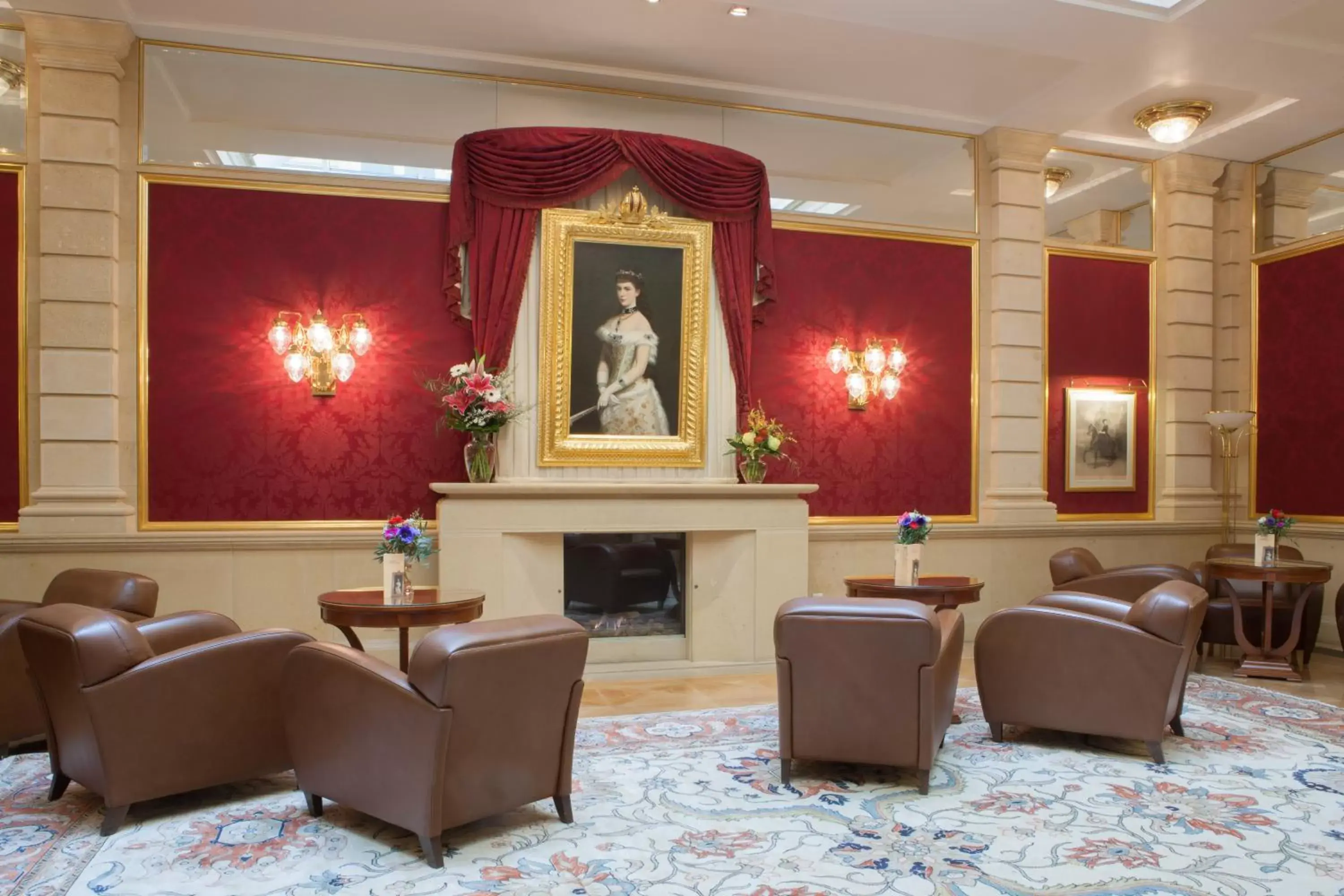 Lobby or reception in Hotel Kaiserin Elisabeth Lobby or reception in Hotel Kaiserin Elisabeth