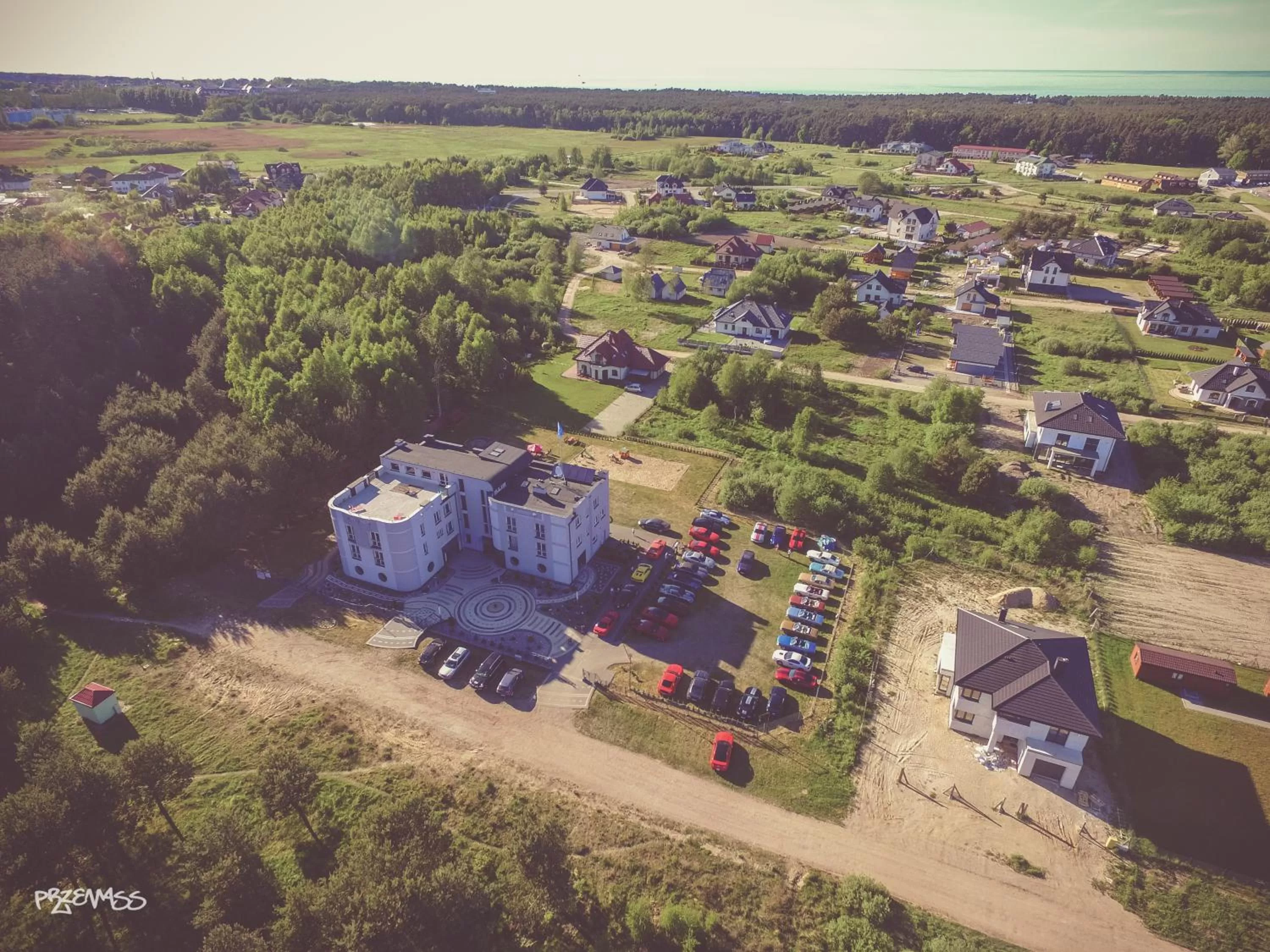 Bird's eye view in Resident Rene