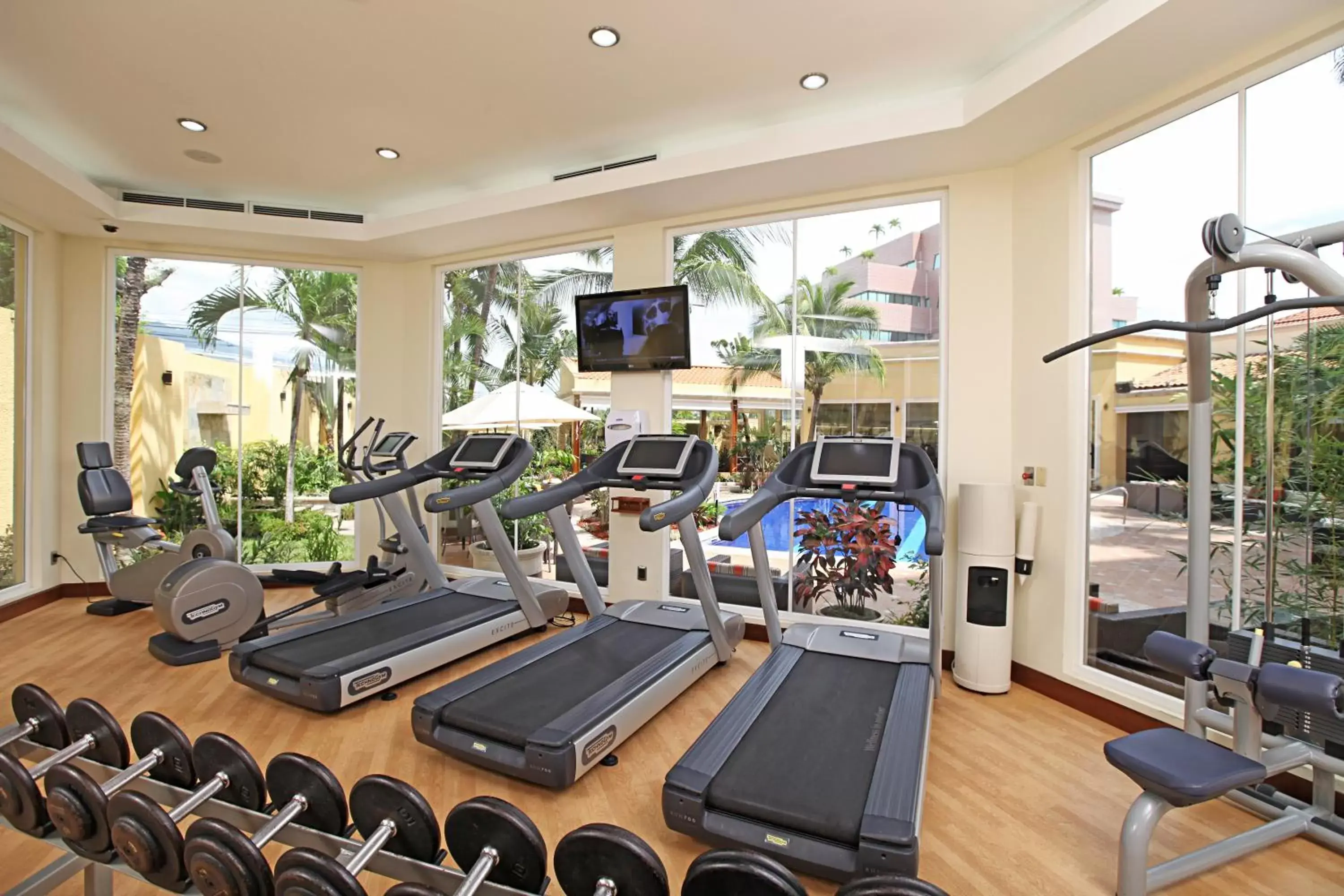 Fitness centre/facilities, Fitness Center/Facilities in Hotel Real InterContinental San Pedro Sula, an IHG Hotel
