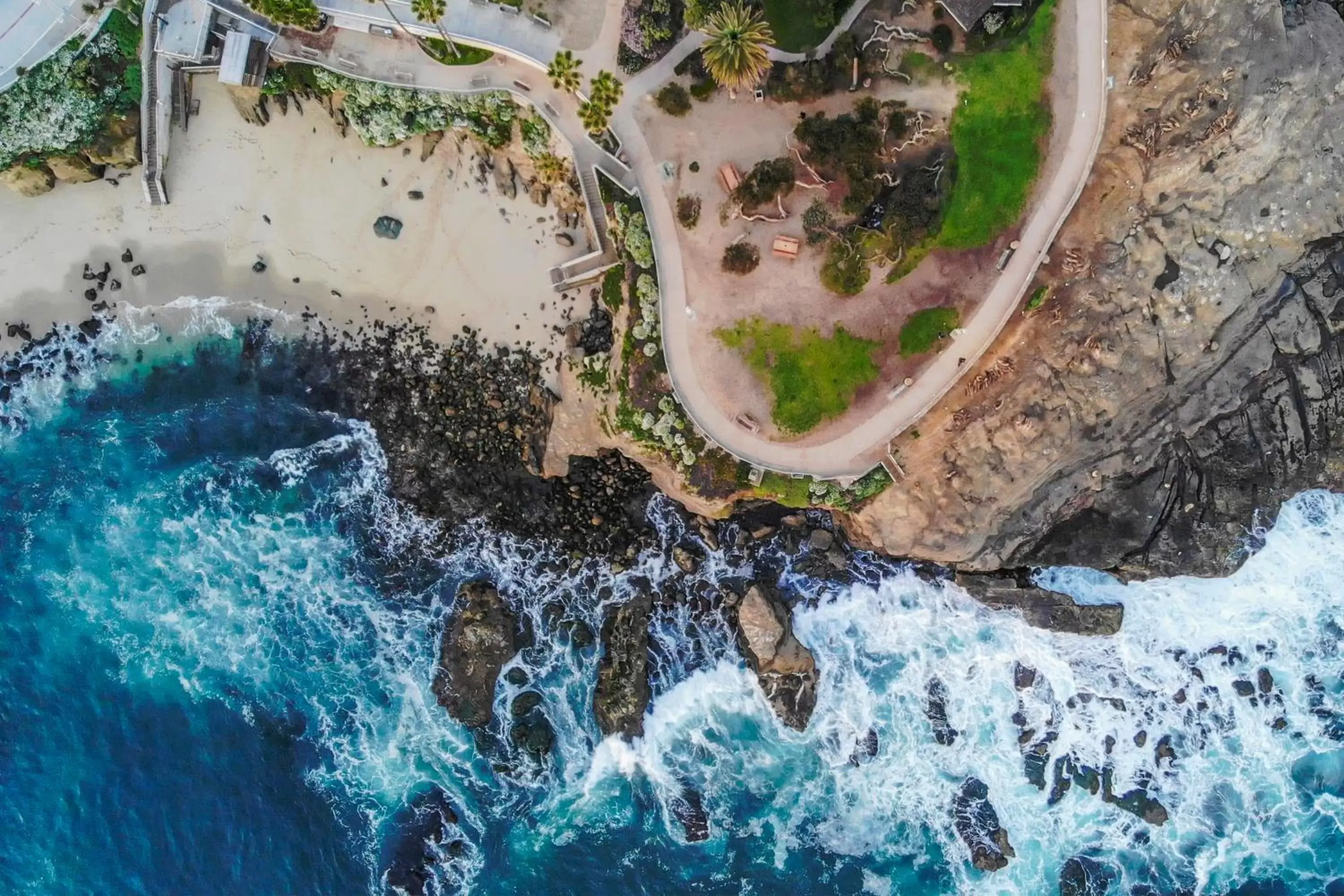 Bird's eye view, Bird's-eye View in Empress Hotel La Jolla