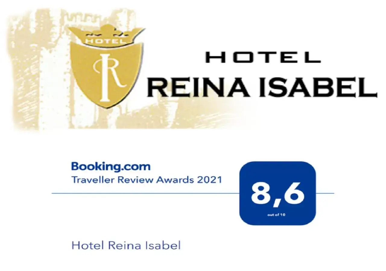 Property logo or sign in Hotel Reina Isabel