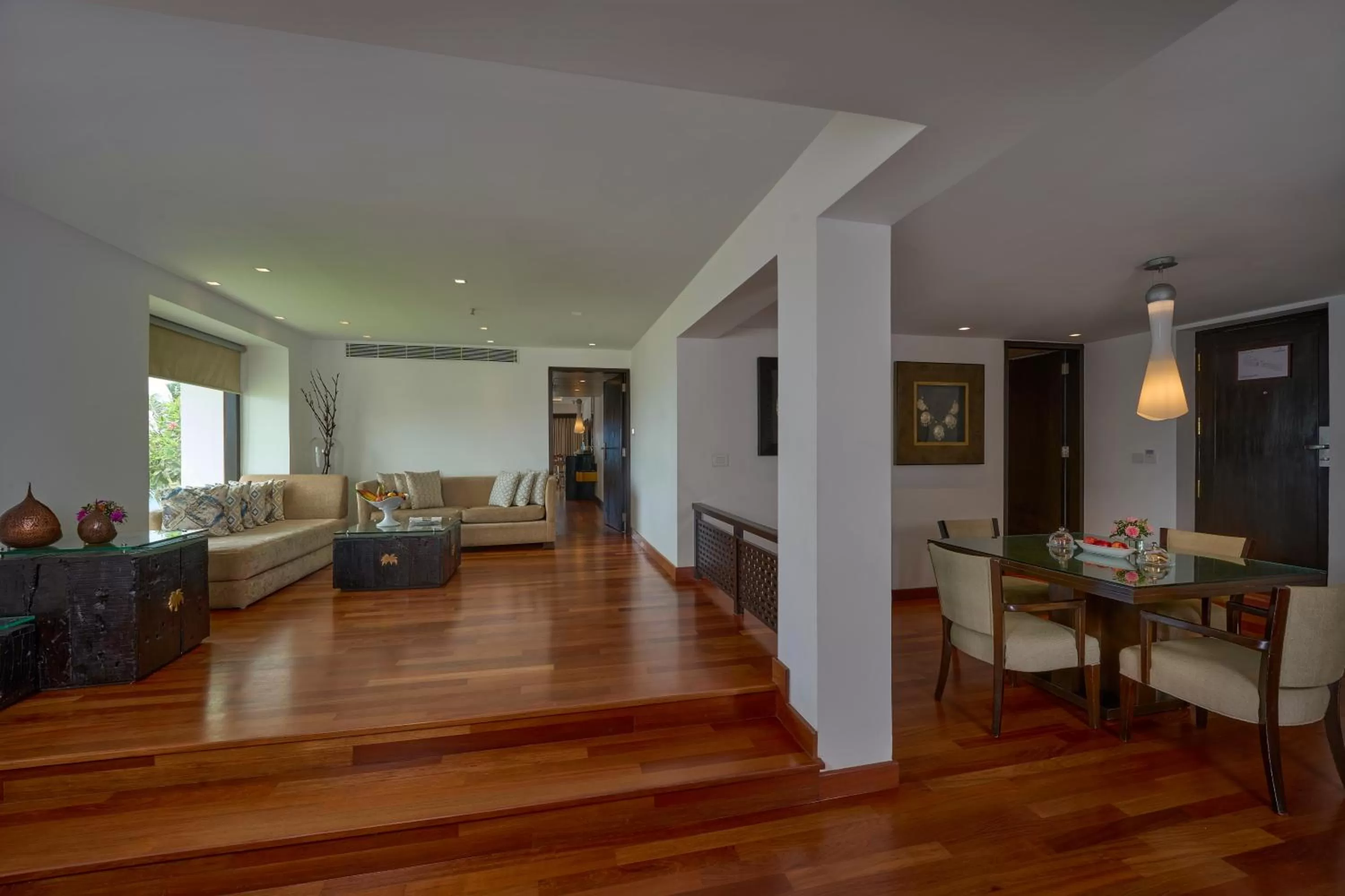 Living room in The Leela Kovalam, A Raviz Hotel