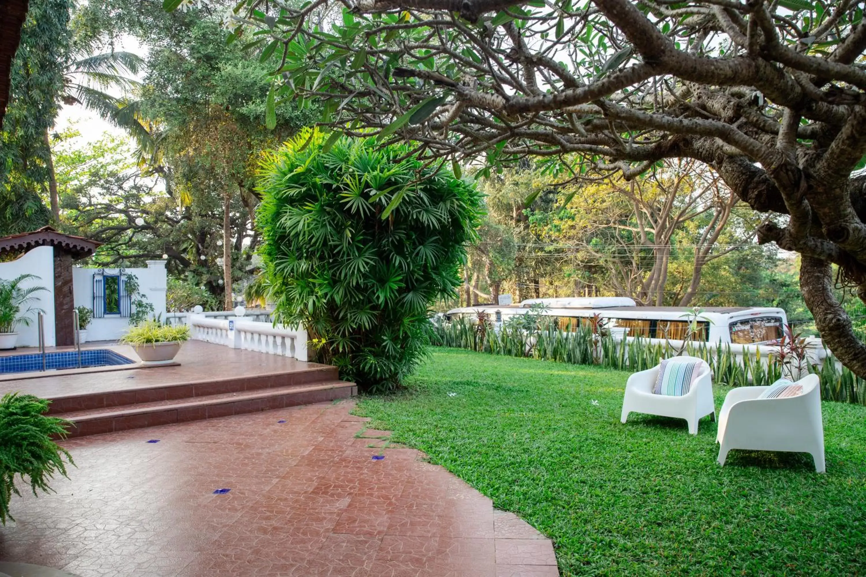 Garden view, Swimming Pool in Aguada Anchorage - The Villa Resort