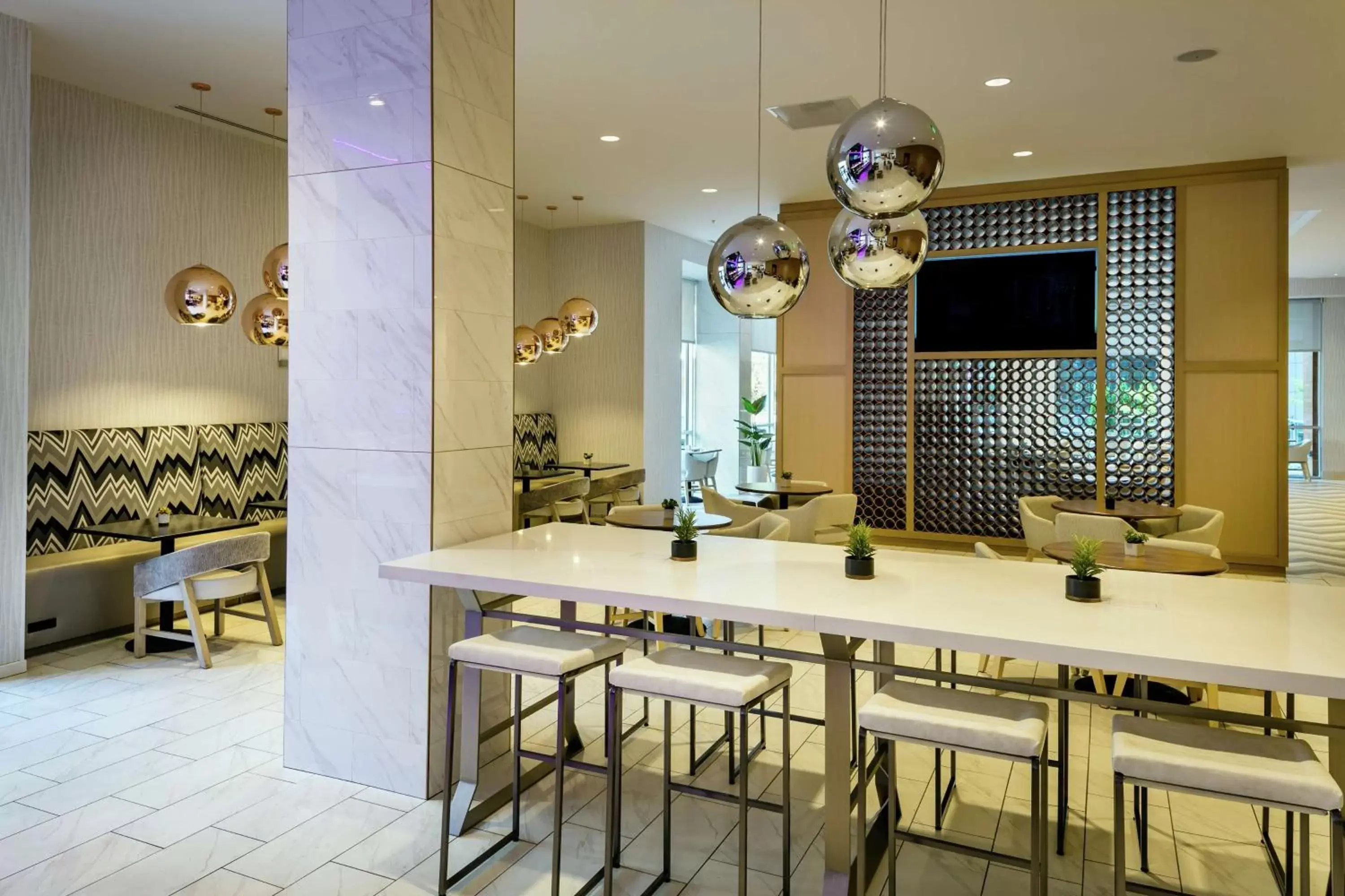 Lobby or reception in Hilton Garden Inn Seattle Bellevue Downtown, WA Lobby or reception in Hilton Garden Inn Seattle Bellevue Downtown, WA