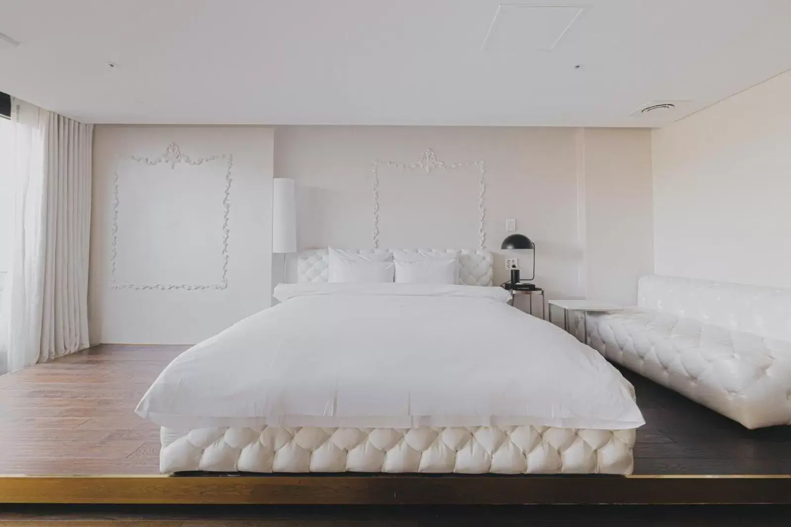 Bed in ACC Design Hotel