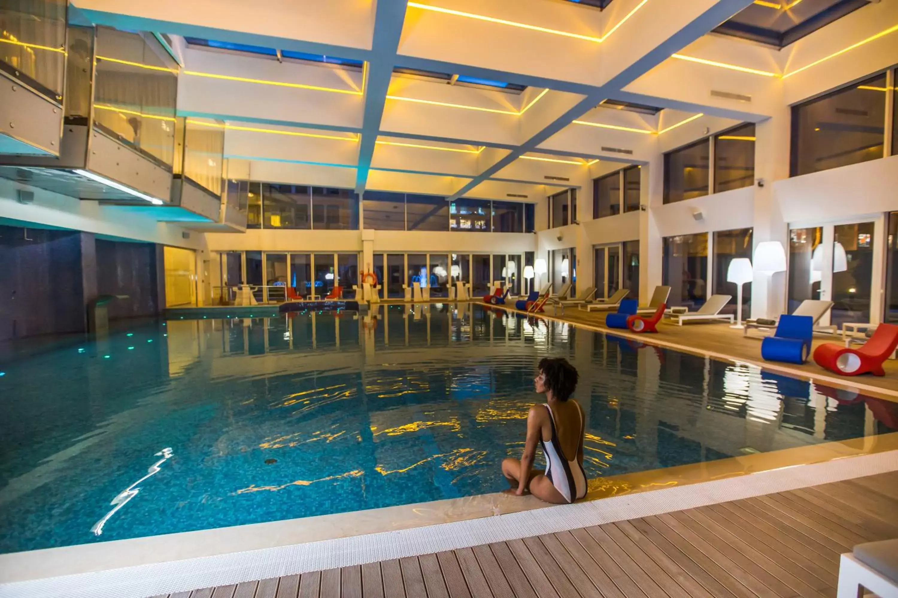 Swimming pool in The Biltmore Tbilisi Hotel Swimming pool in The Biltmore Tbilisi Hotel