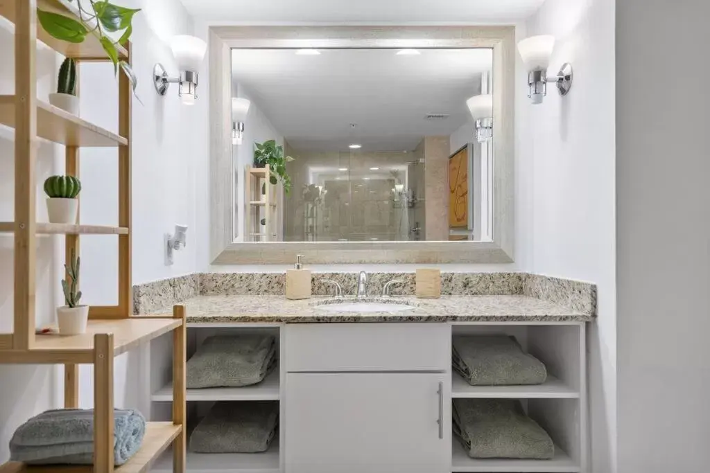 Bathroom in Beach Apartments by Avi Real Estate