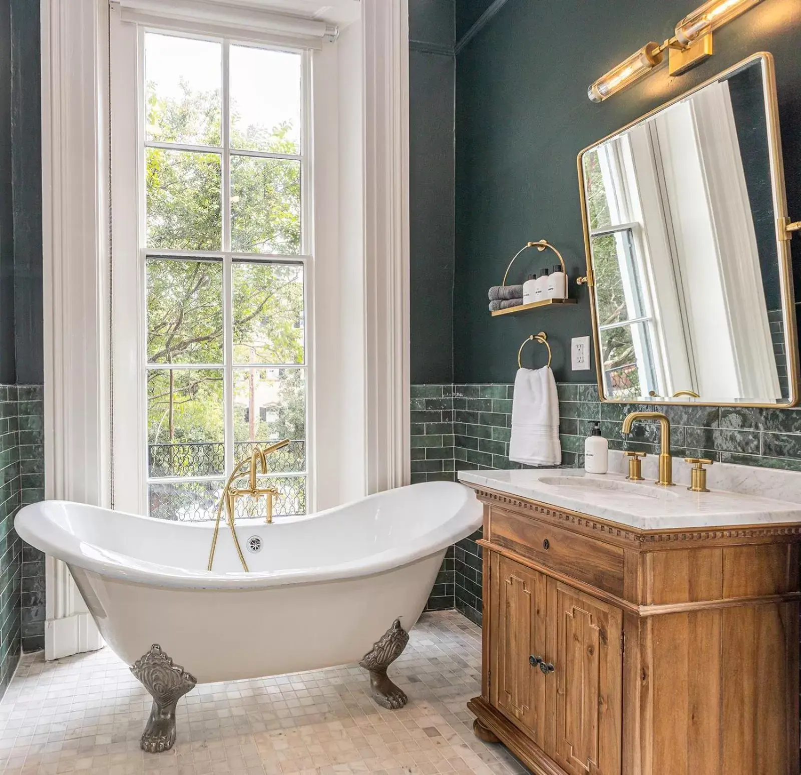 Bathroom in Bellwether House