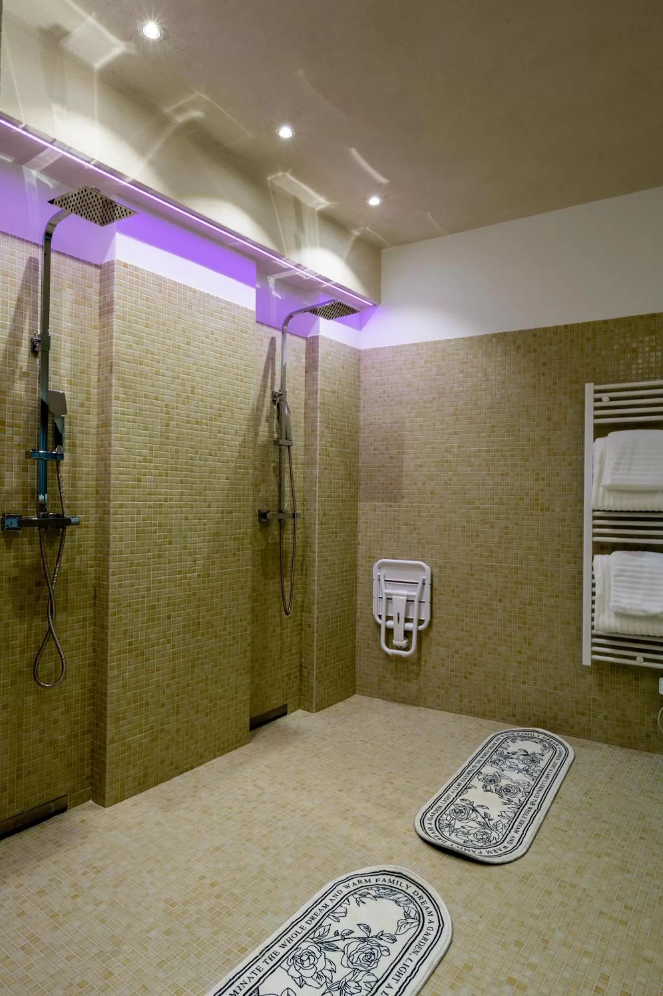 Shower in Le Clos Violette et Le 11 D'Aglaé - Hôtel de Charme Design de Luxe