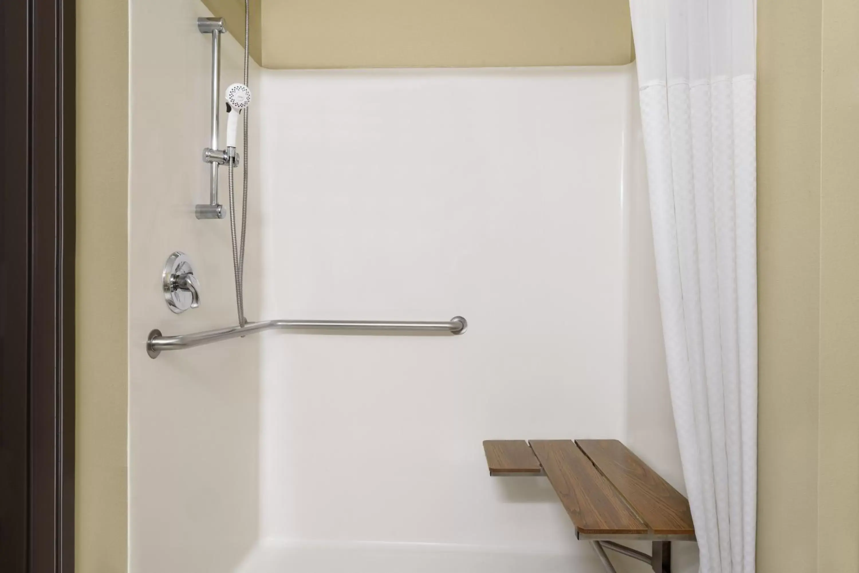 Bathroom in Super 8 by Wyndham Sioux Falls