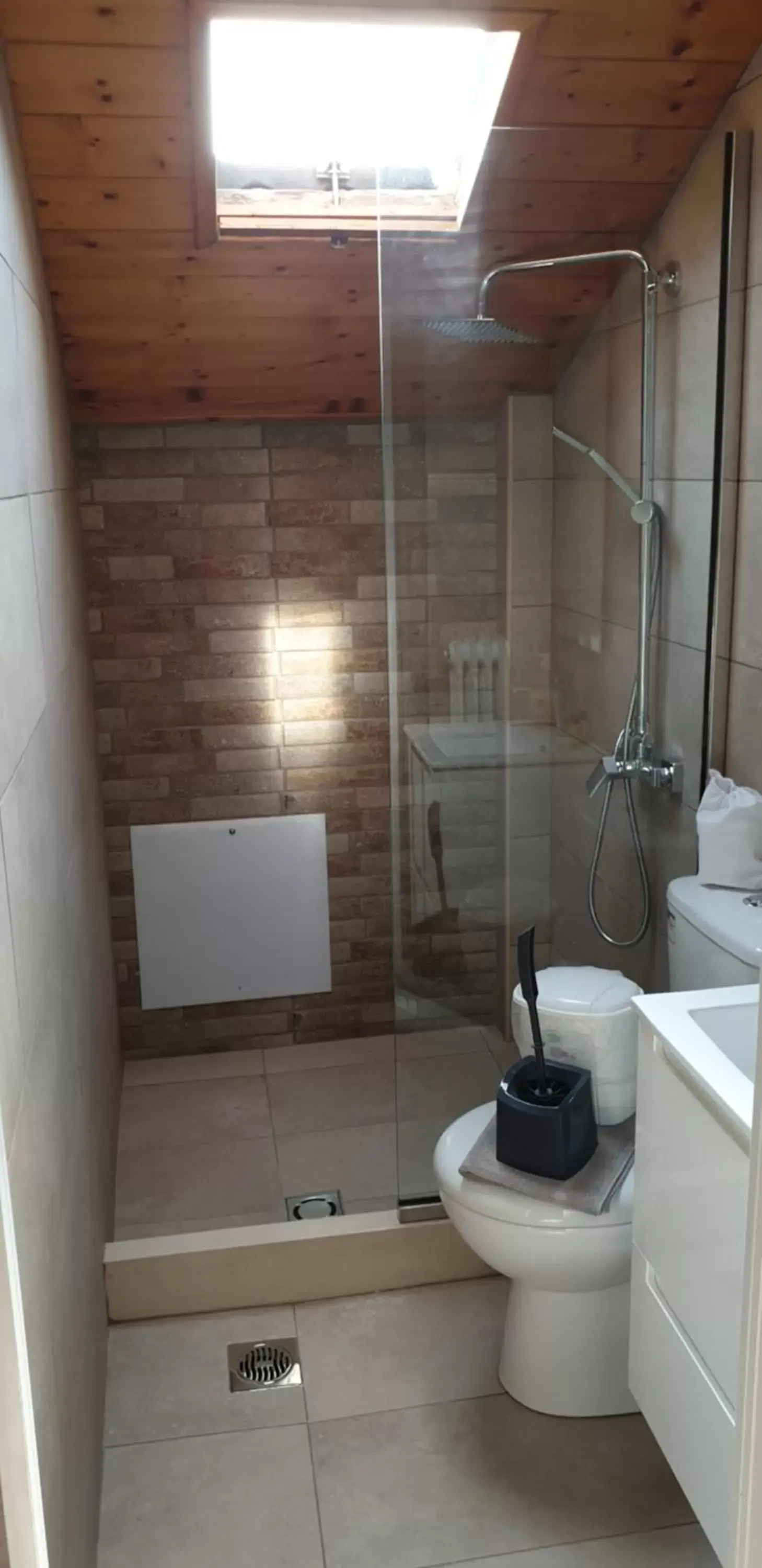 Shower, Bathroom in Alexia's Apartments