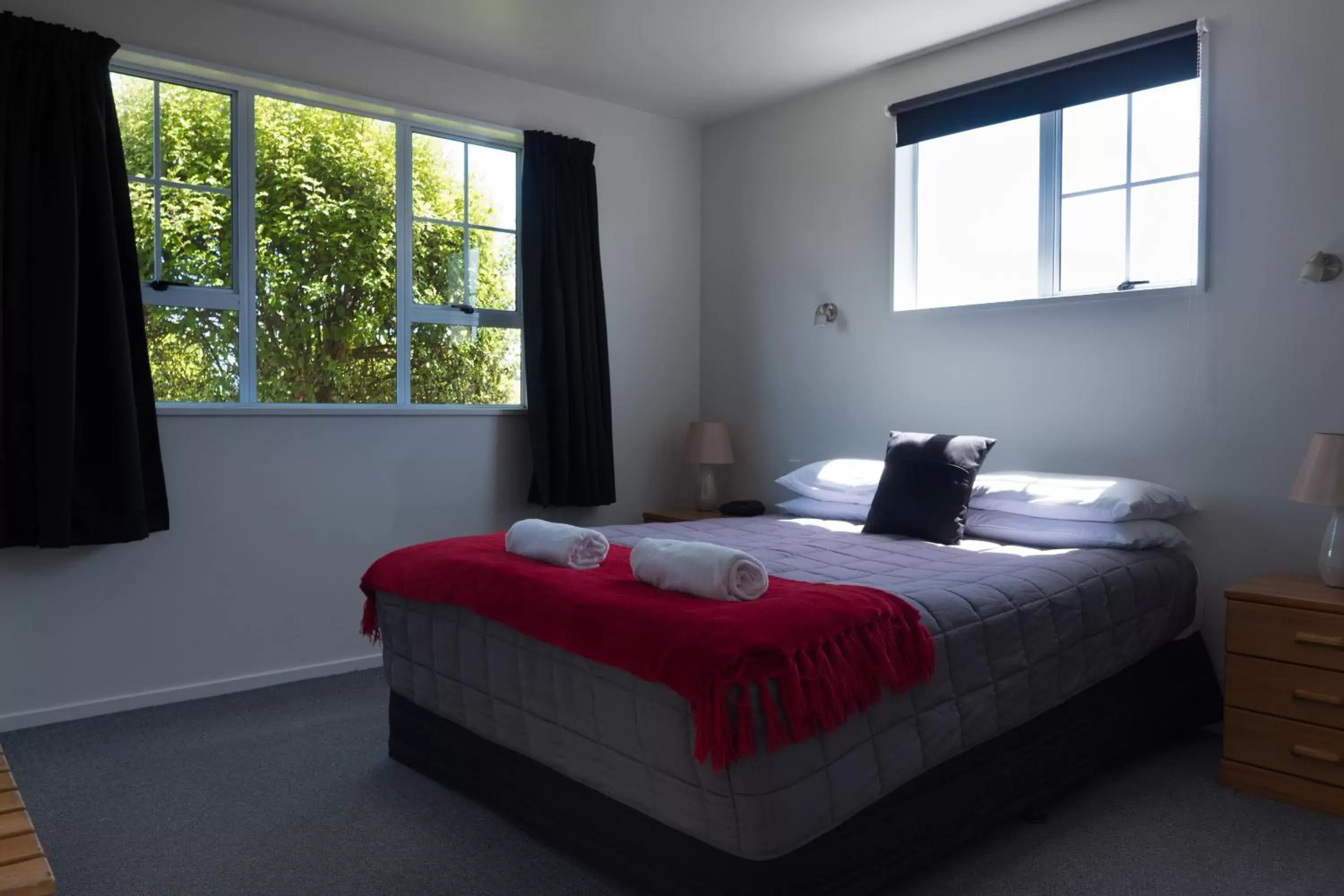 Bedroom, Bed in Fitzherbert Court Motel