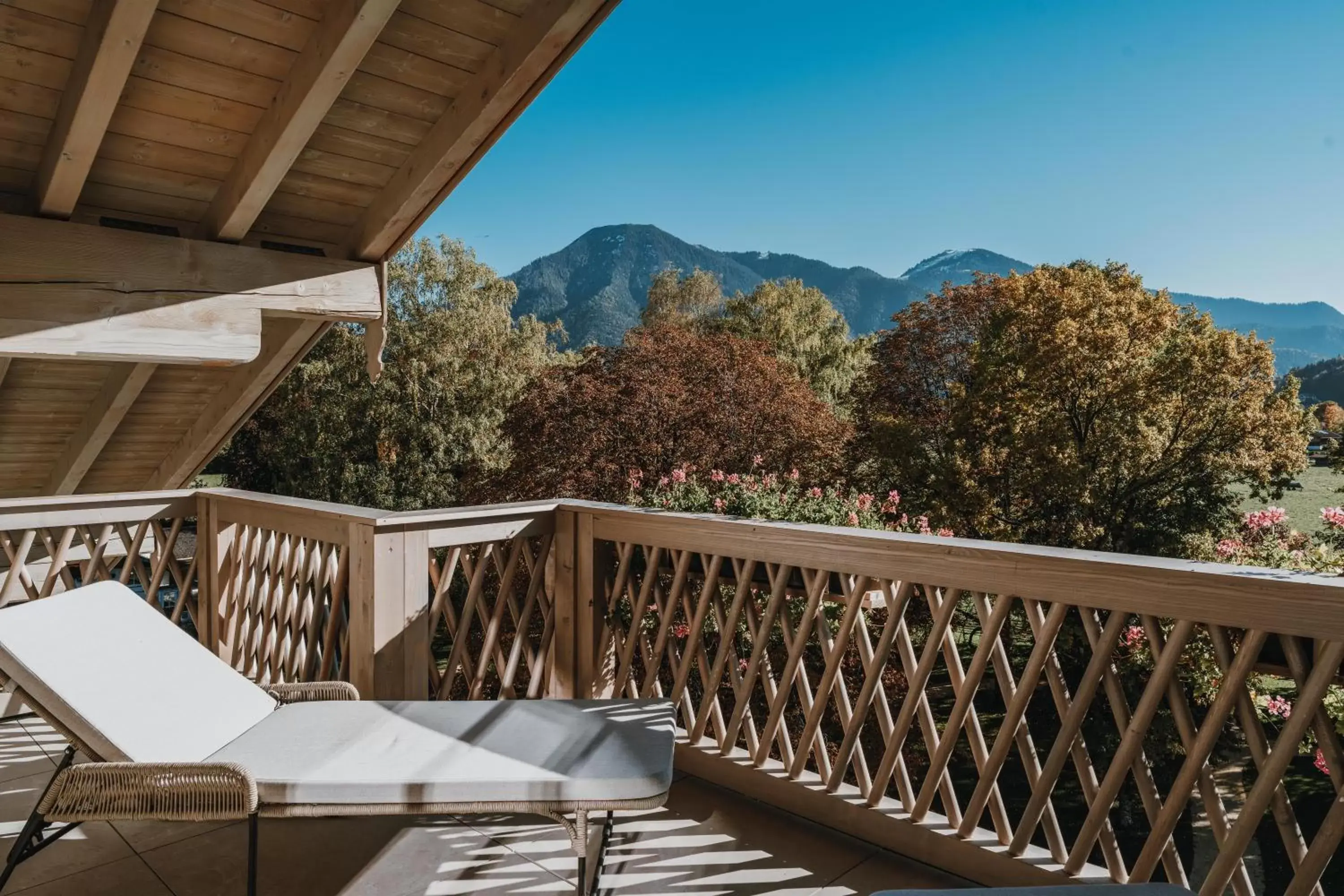 Balcony/Terrace, Mountain View in Parkhotel Egerner Höfe