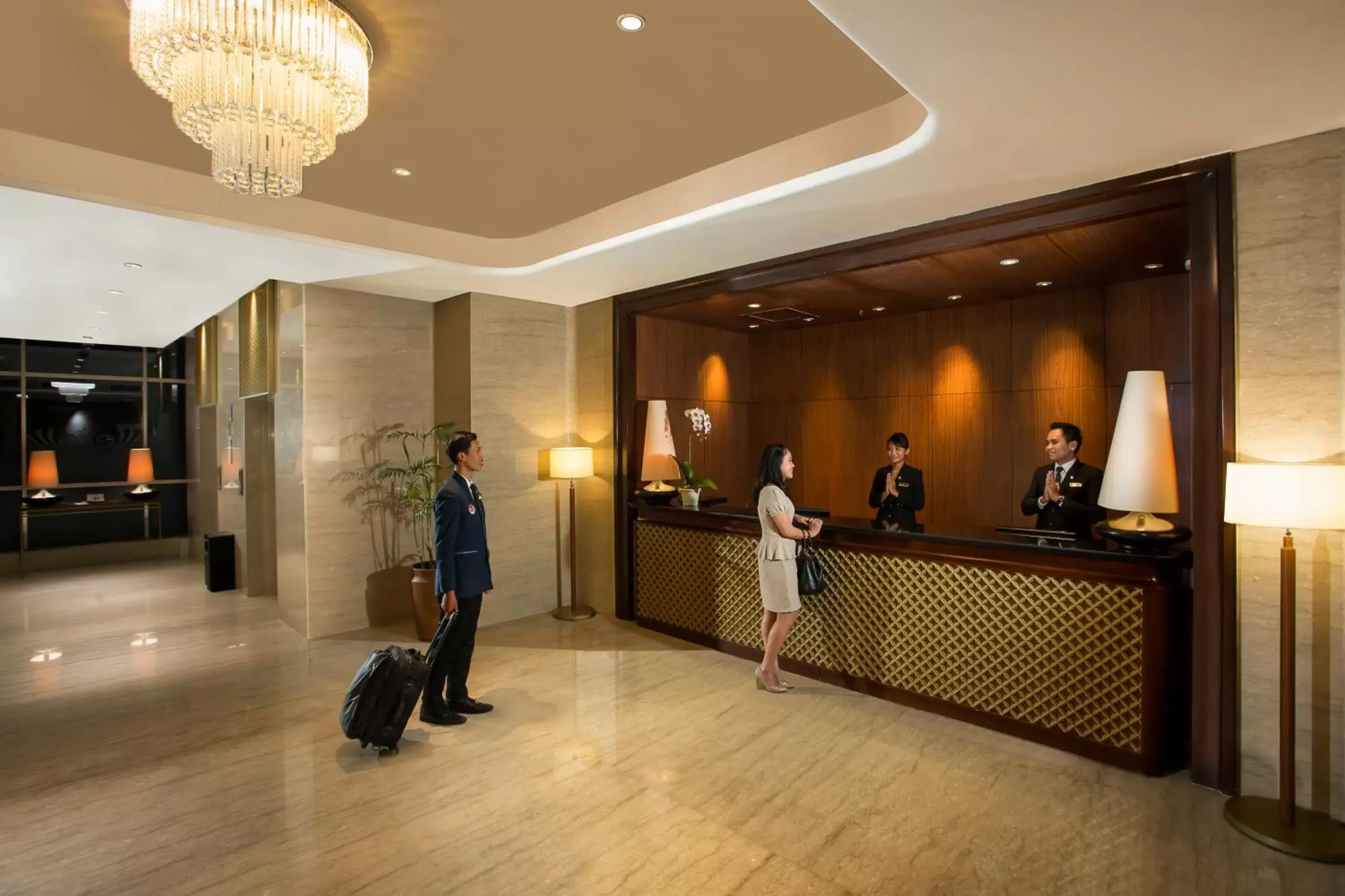 Lobby or reception, Lobby/Reception in Swiss-Belhotel Bogor
