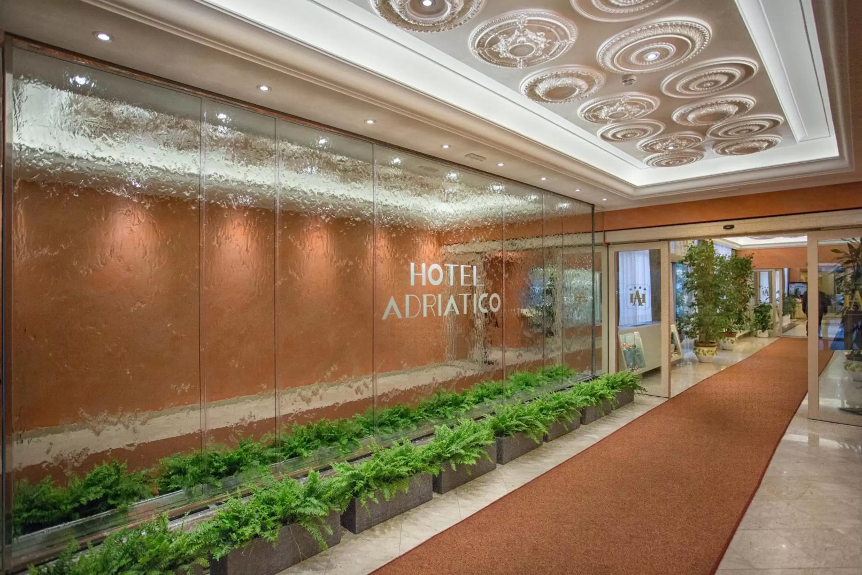Lobby or reception in Grand Hotel Adriatico