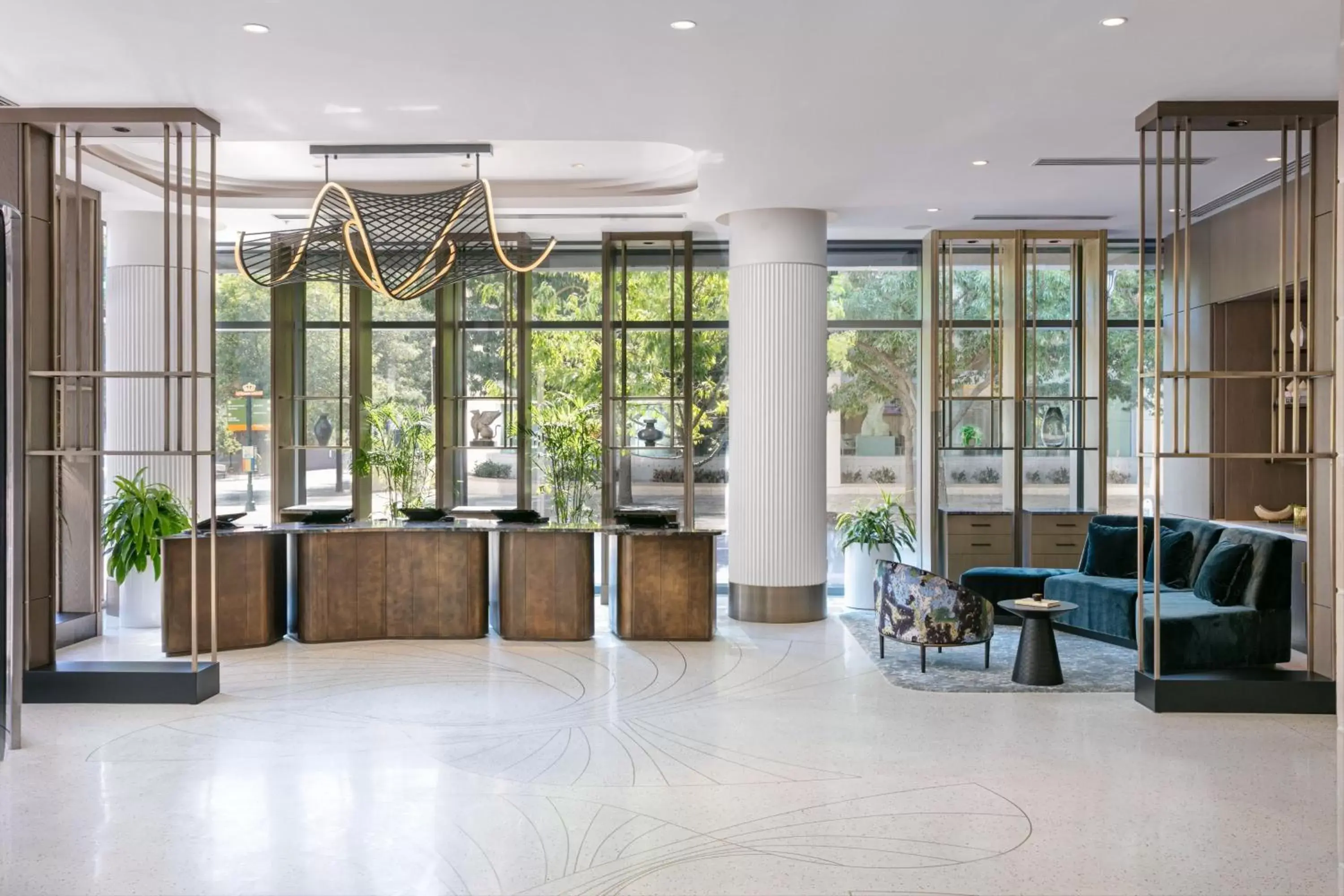 Lobby or reception in JW Marriott Charlotte