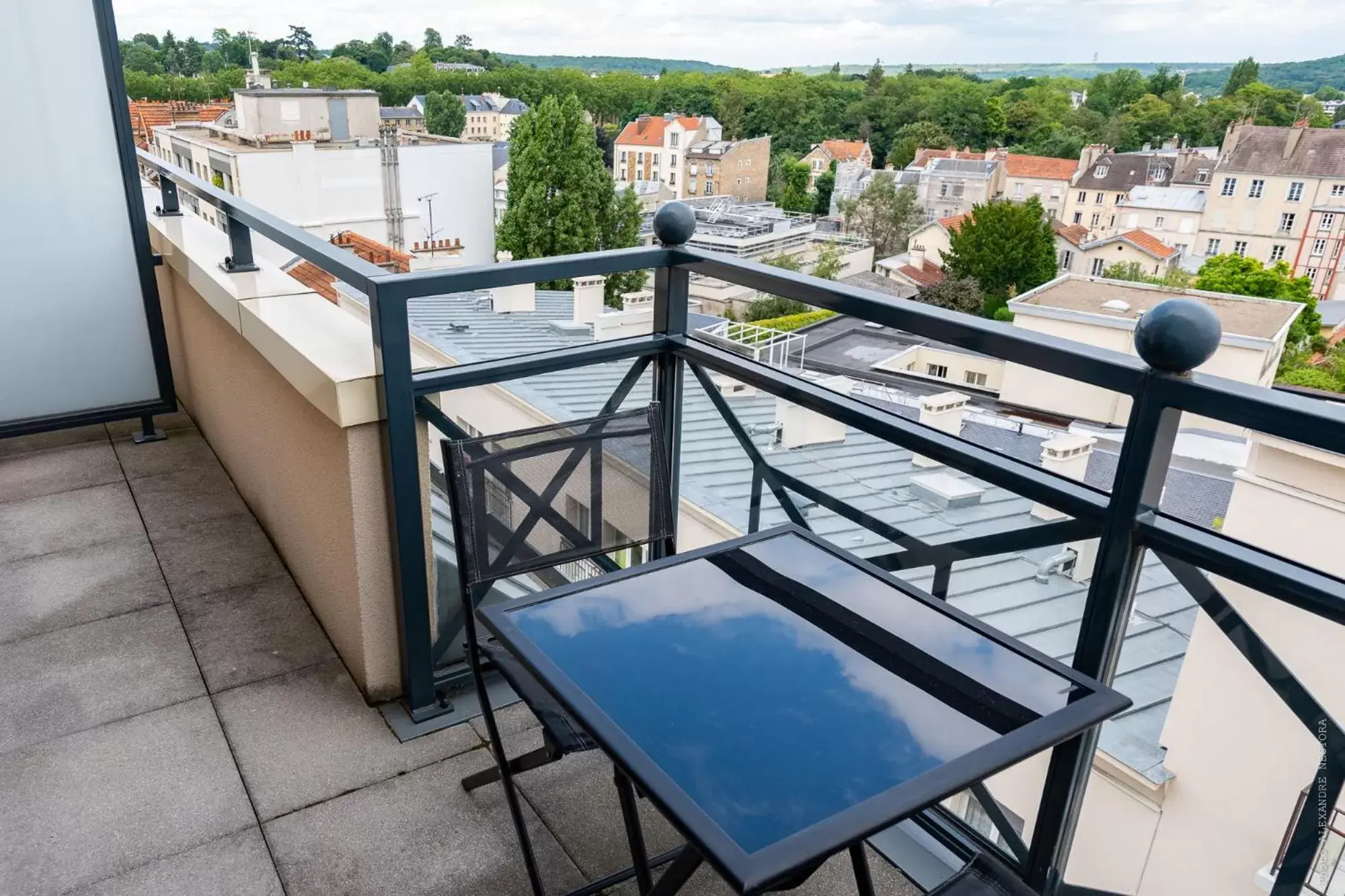 Balcony/Terrace in Hôtel Versailles Chantiers