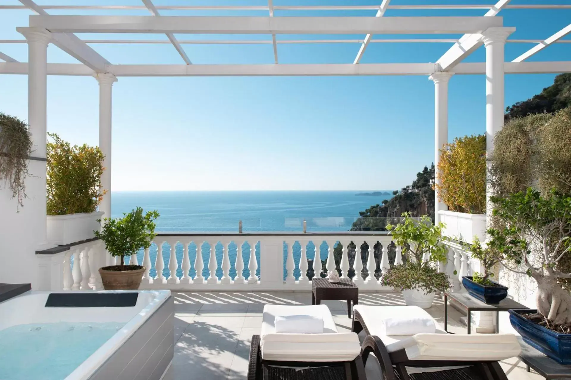 Balcony/Terrace in Hotel Villa Gabrisa