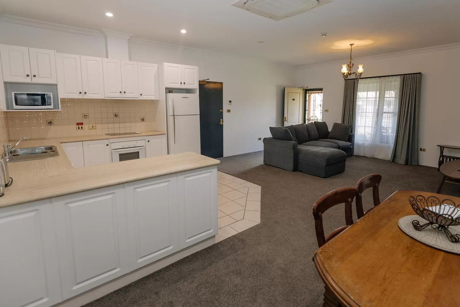 Kitchen or kitchenette in The Lawson Riverside Suites