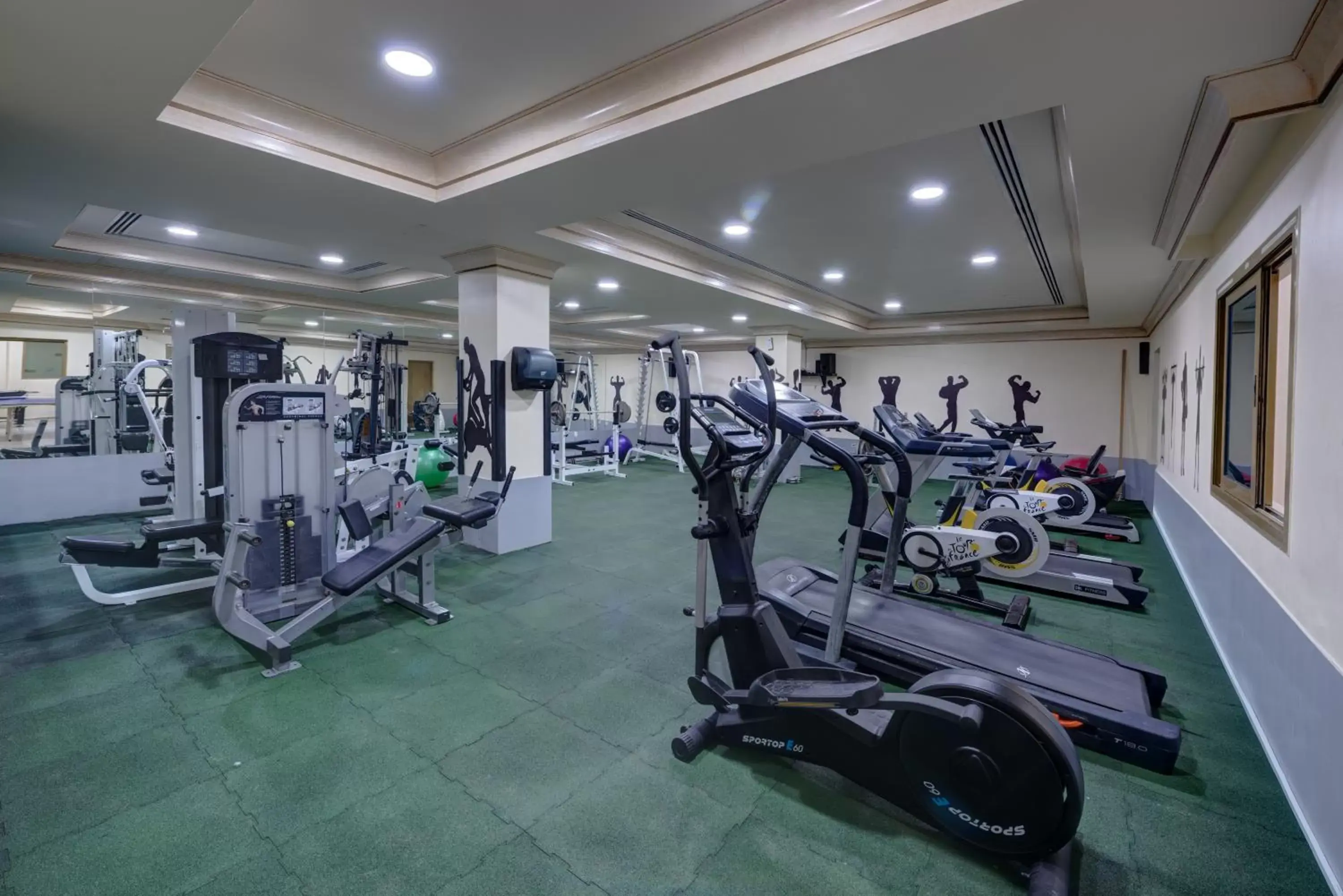 Fitness centre/facilities in Sahara Beach Resort & Spa Fitness centre/facilities in Sahara Beach Resort & Spa