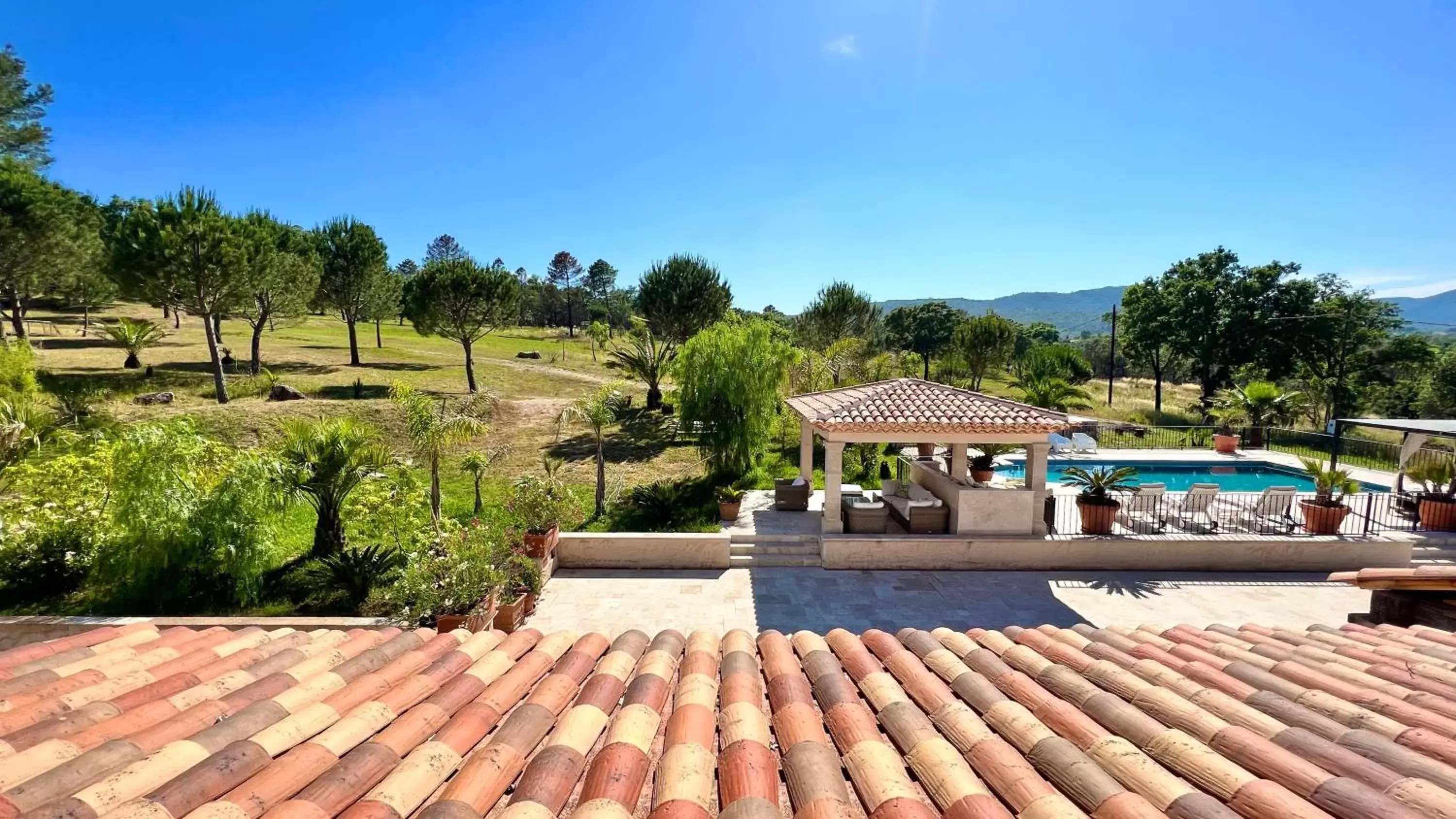 Day, Swimming Pool in Villa La Source 83 - room close to St Tropez