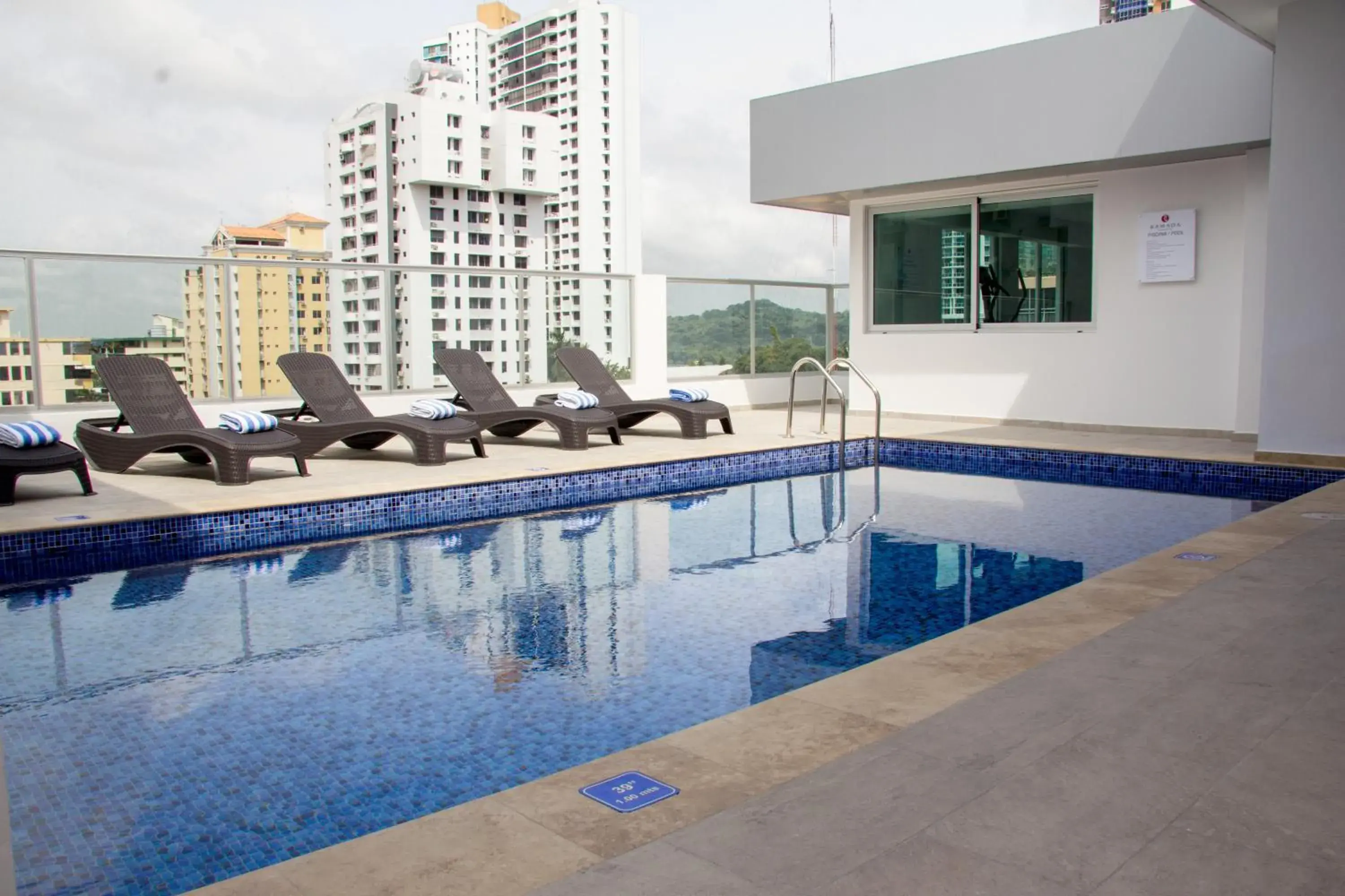 Swimming Pool in Ramada Panama Centro via Argentina