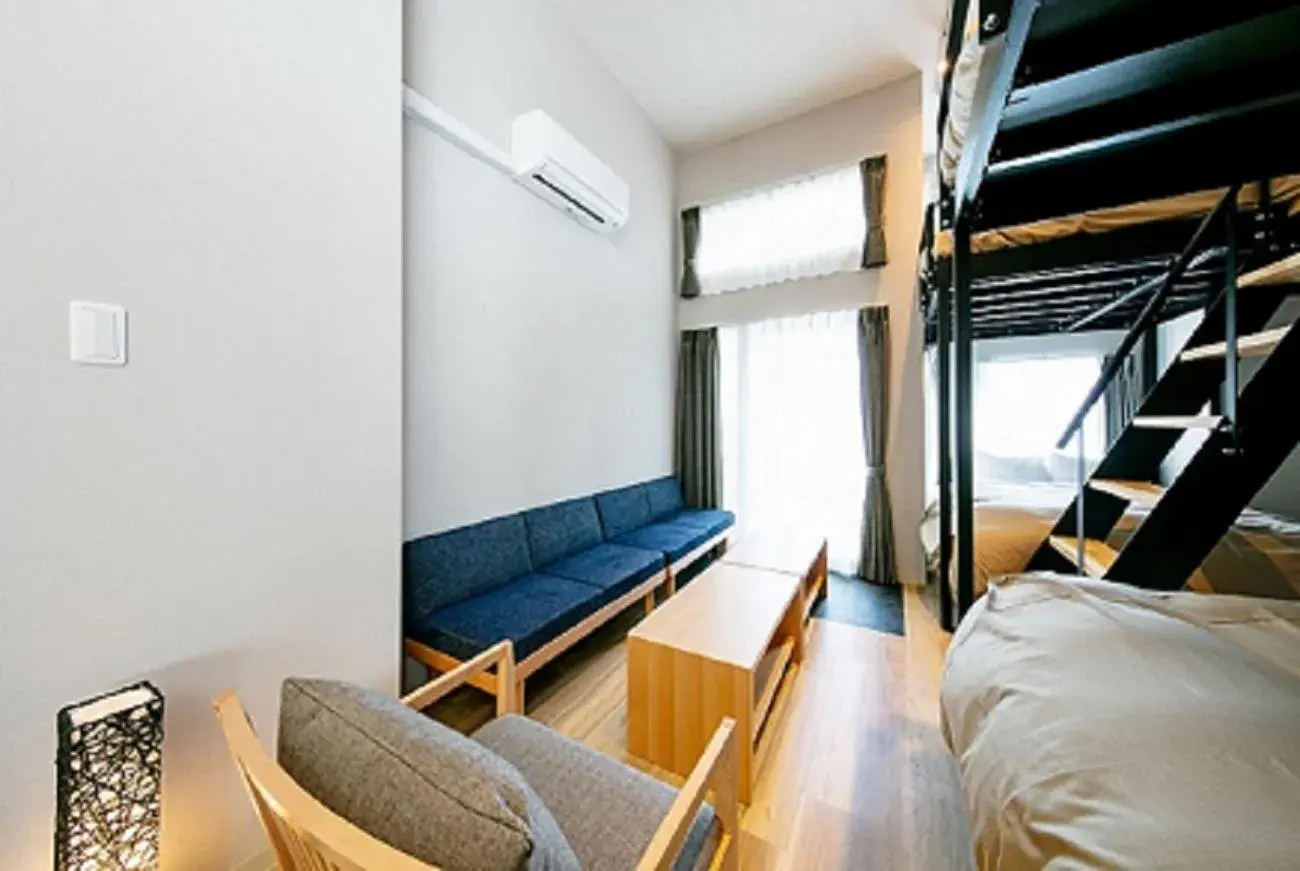 Living room, Bunk Bed in VILLA KOSHIDO ODORI