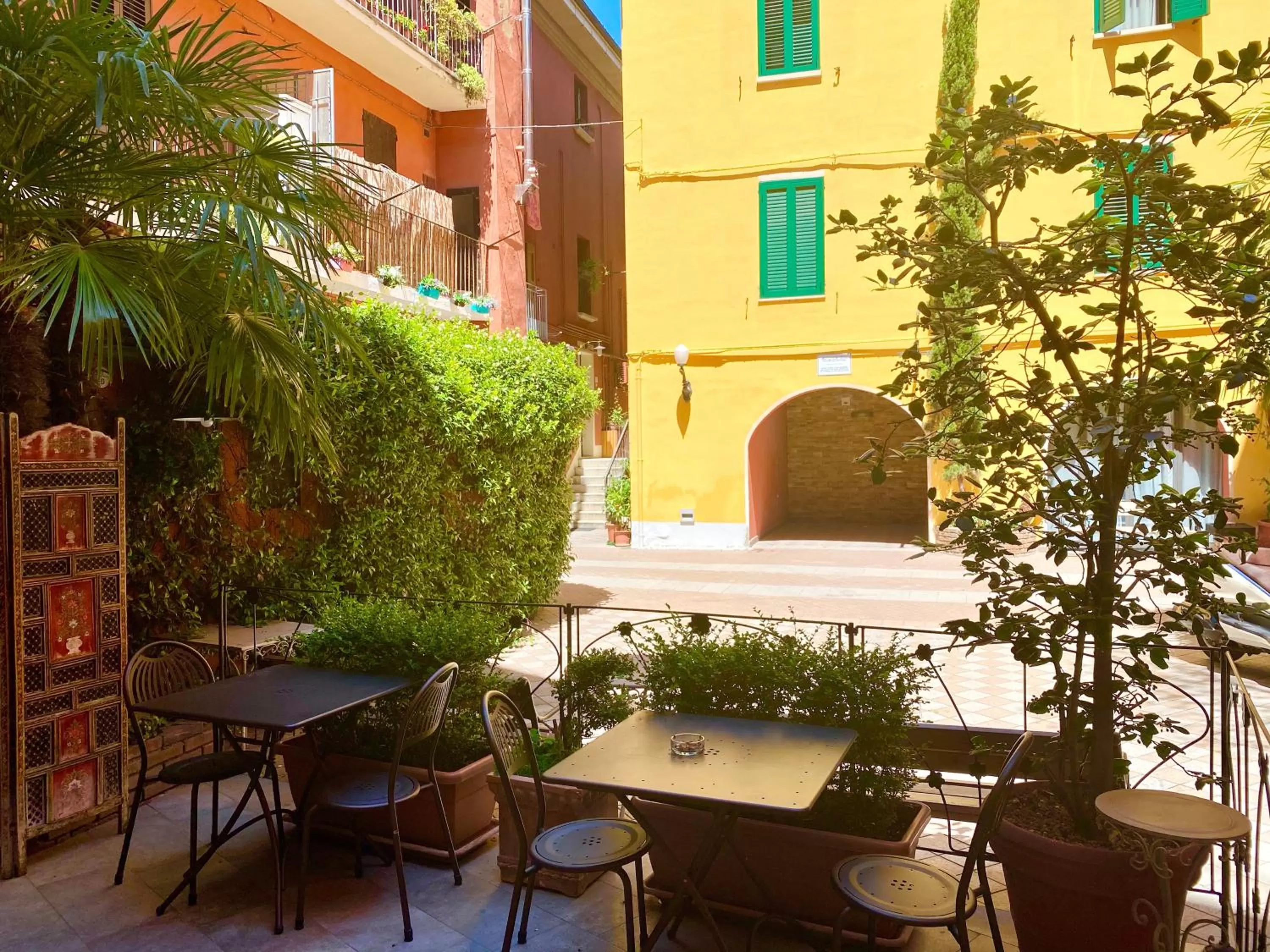 Floor plan in Hotel Il Guercino