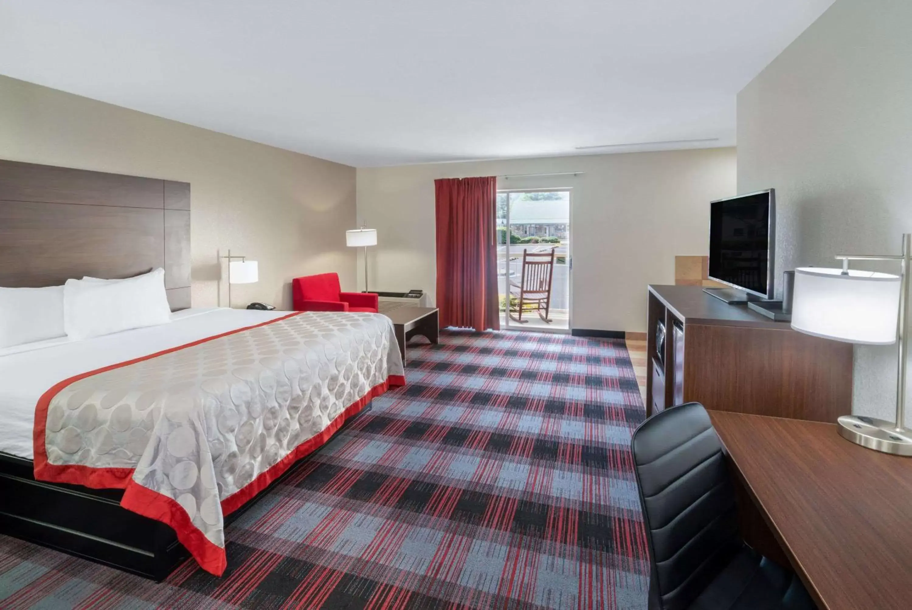 Photo of the whole room, Bed in Ramada by Wyndham Maggie Valley Photo of the whole room, Bed in Ramada by Wyndham Maggie Valley