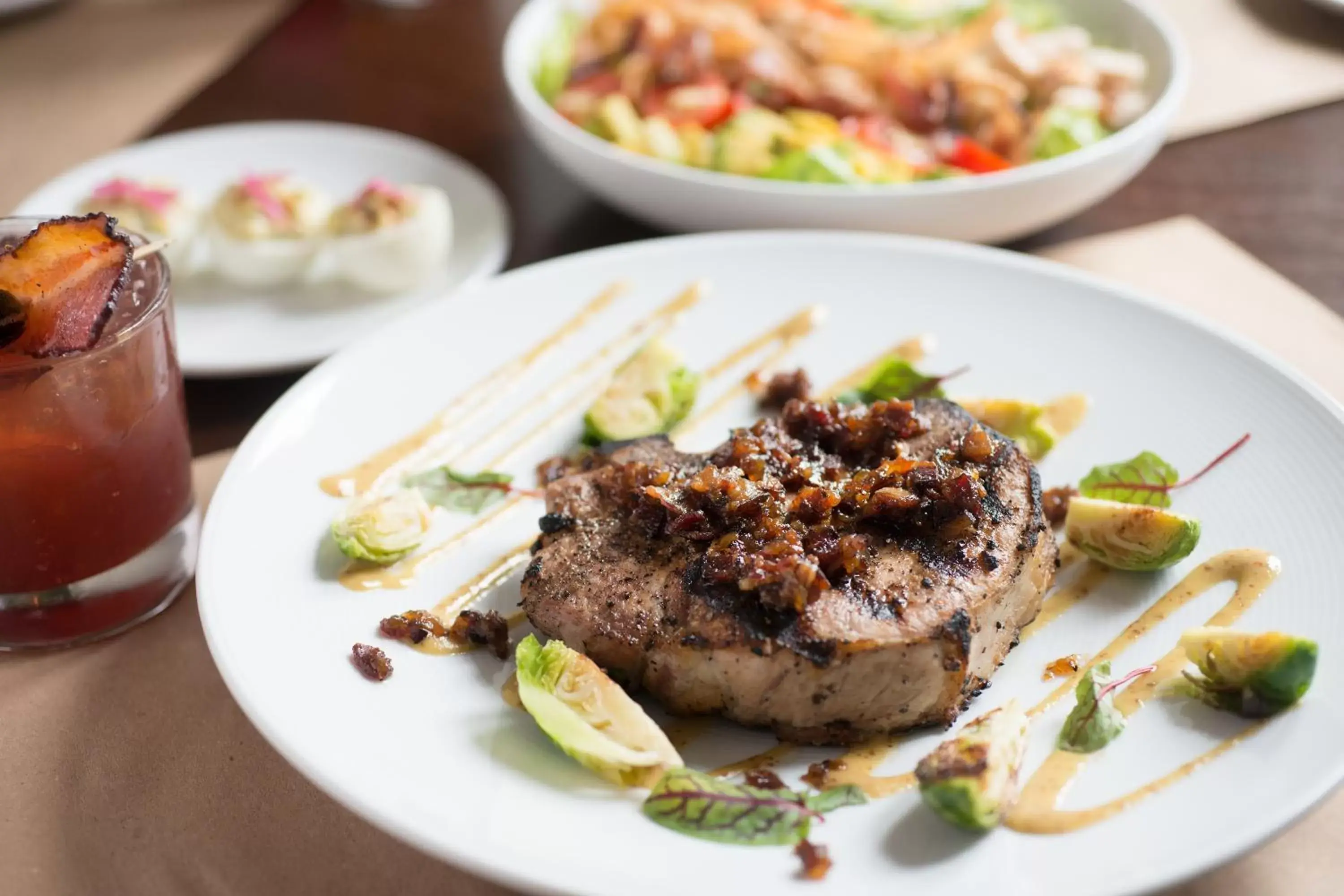 Food close-up in Kennebunkport Inn Food close-up in Kennebunkport Inn