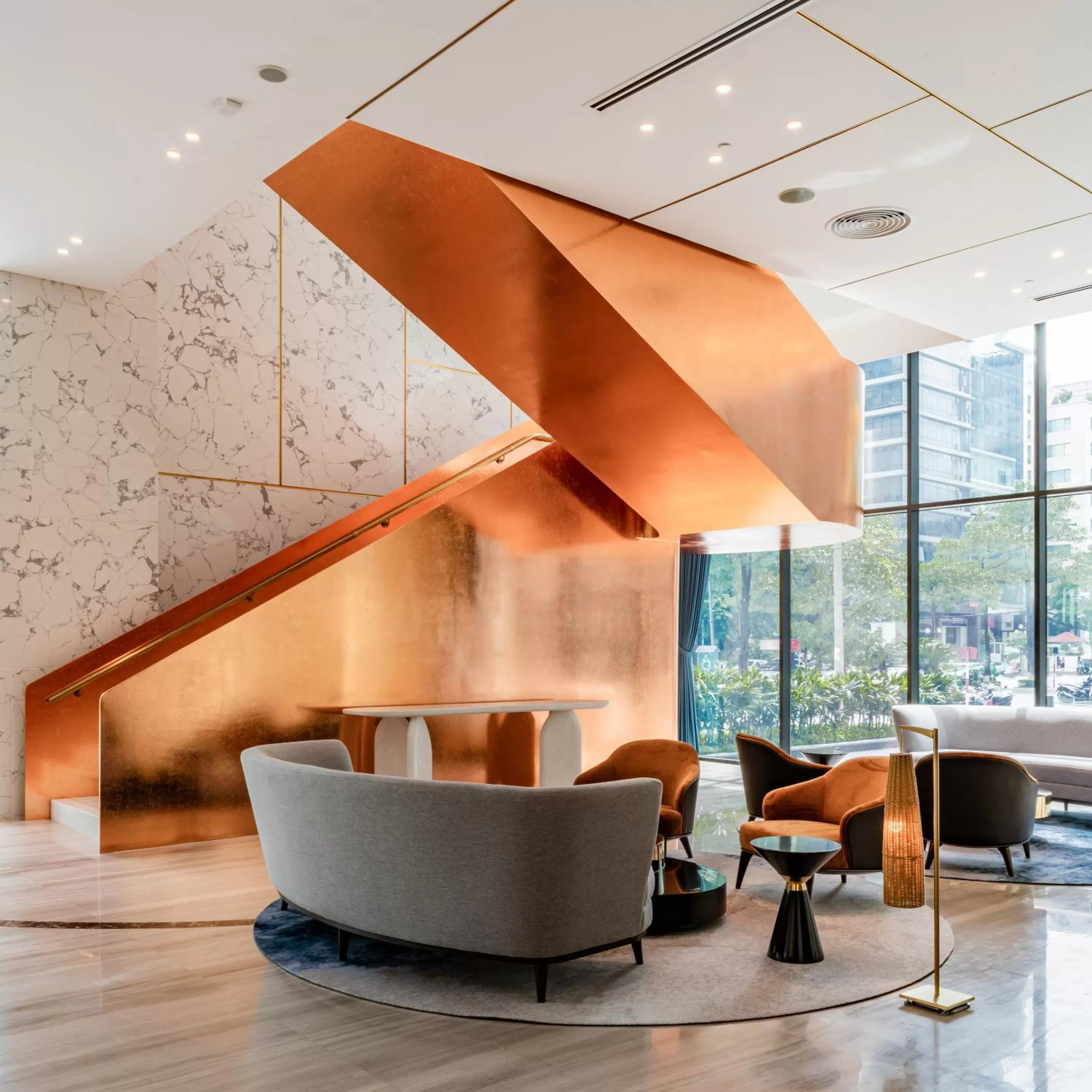 Lobby or reception in Mövenpick Living West Hanoi