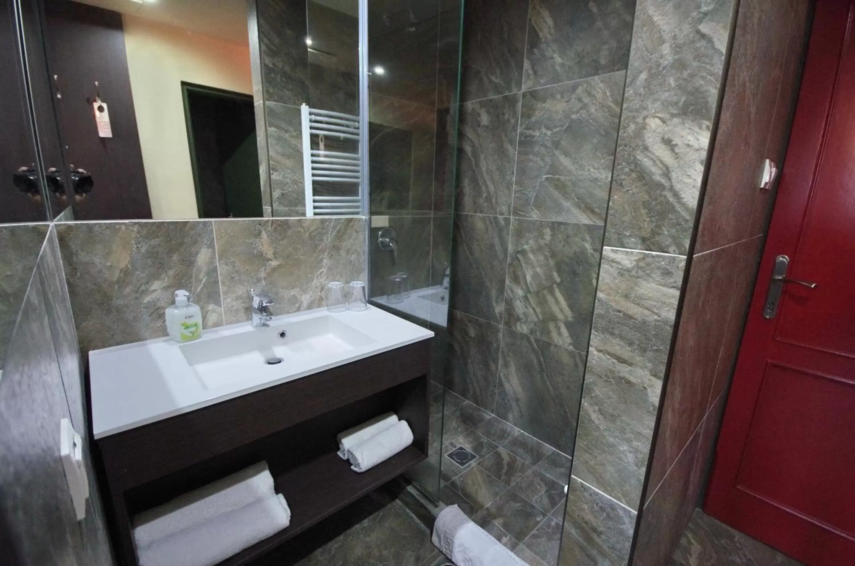 Toilet, Bathroom in Hotel Corvin