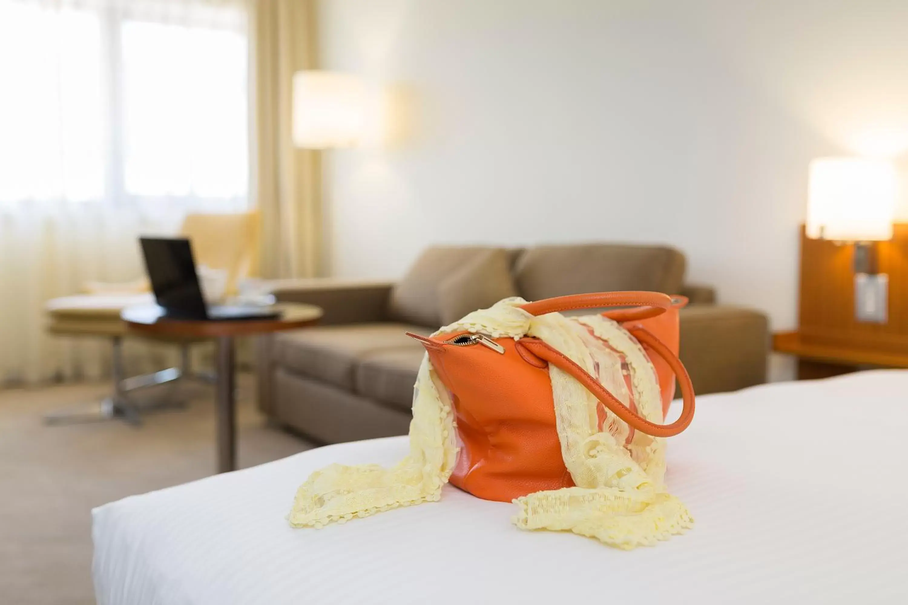 Photo of the whole room, Bed in Novotel Canberra