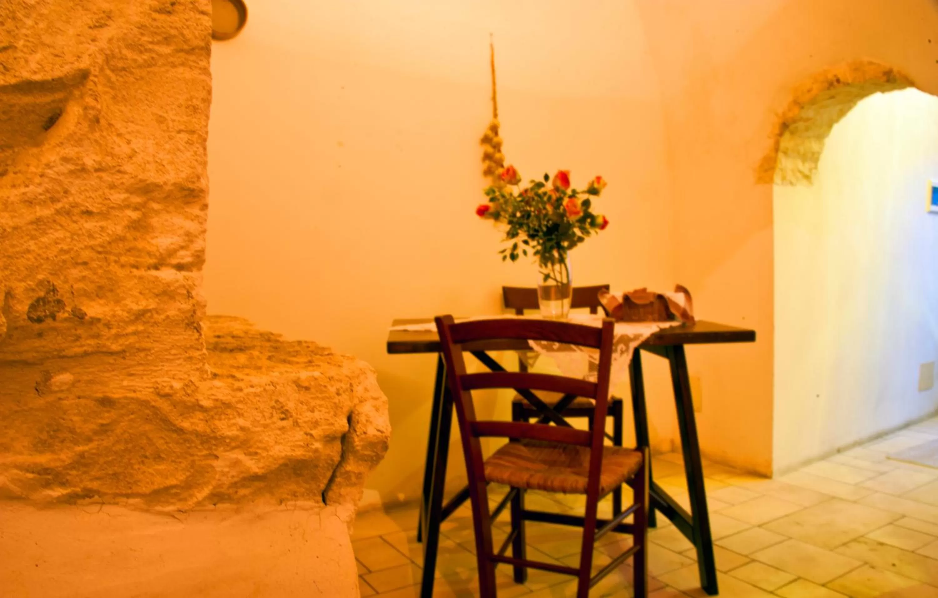 Dining area in Giardino Dei Trulli