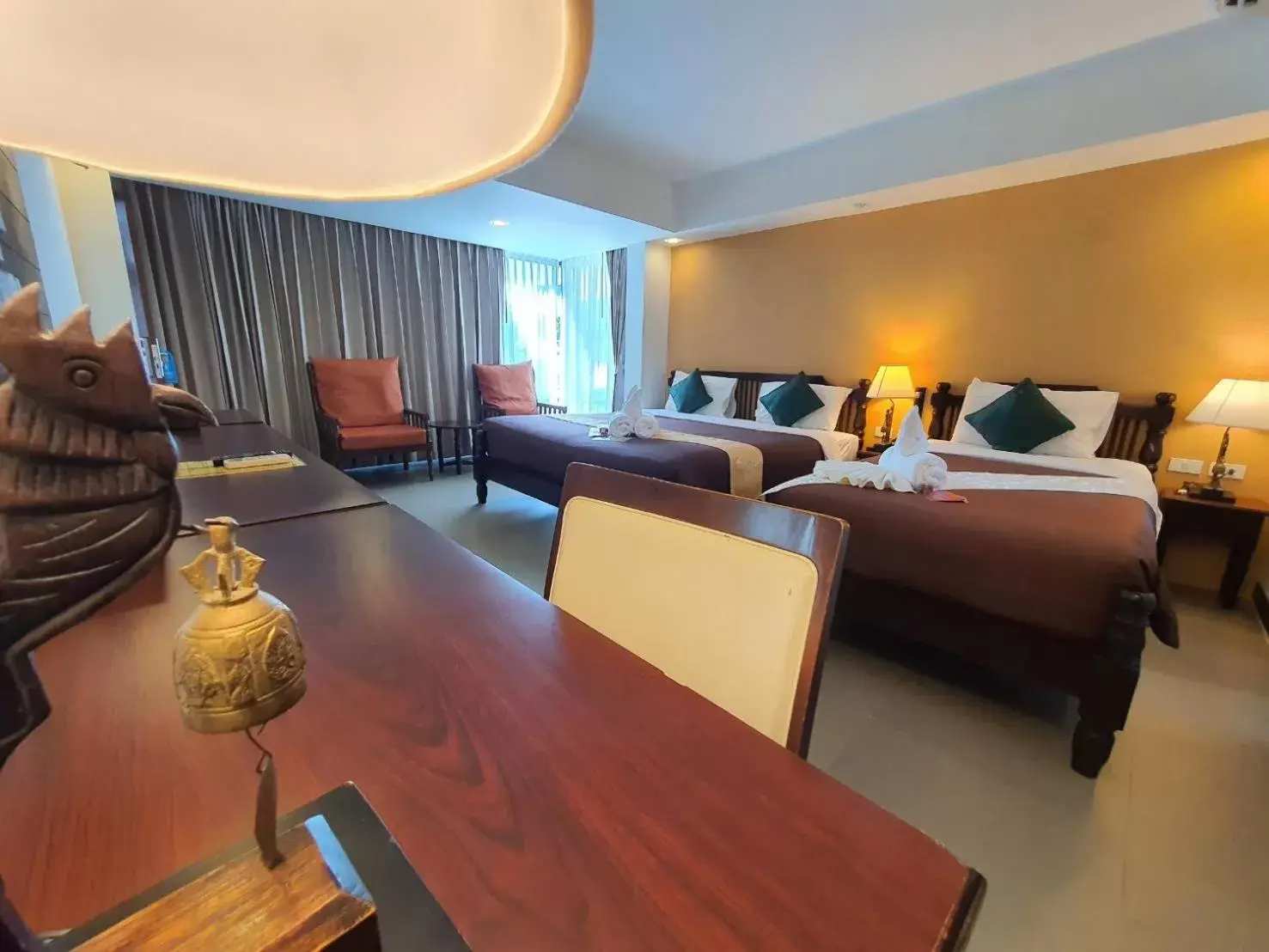 Bedroom in Goldenbell Hotel Chiangmai