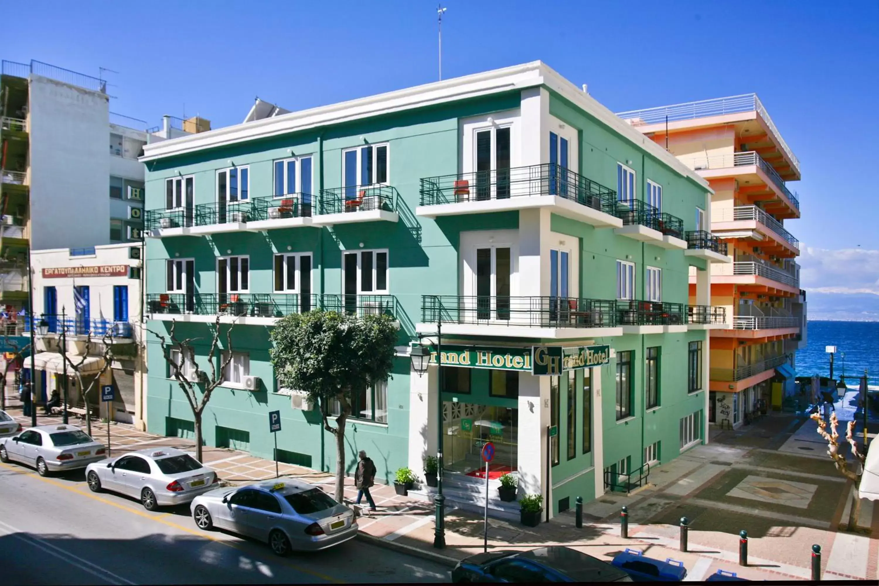 Facade/entrance, Property Building in Grand Hotel Loutraki